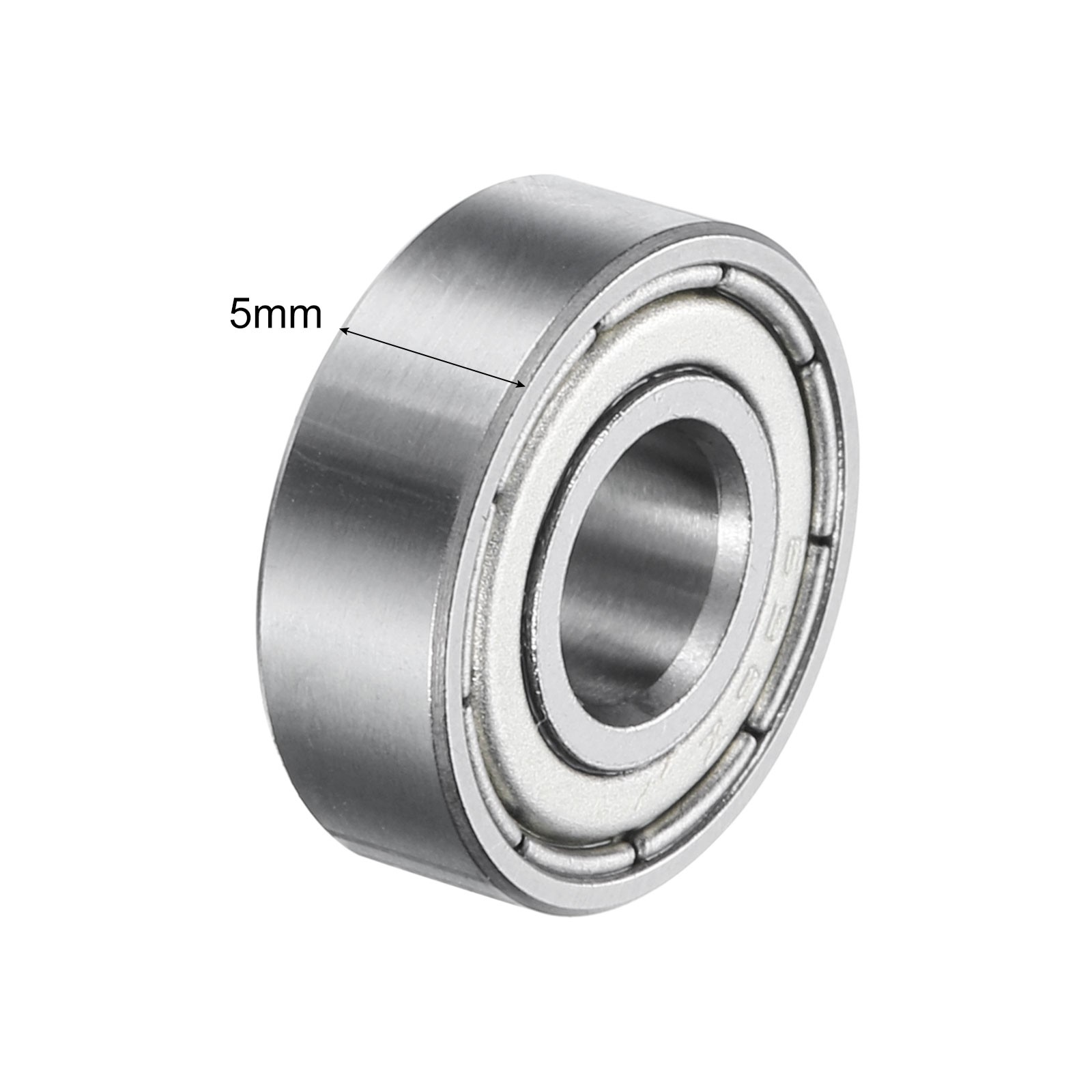 30pcs 696ZZ Deep Groove Ball Bearings 6x15x5mm Sealed, P0 (ABEC 1)