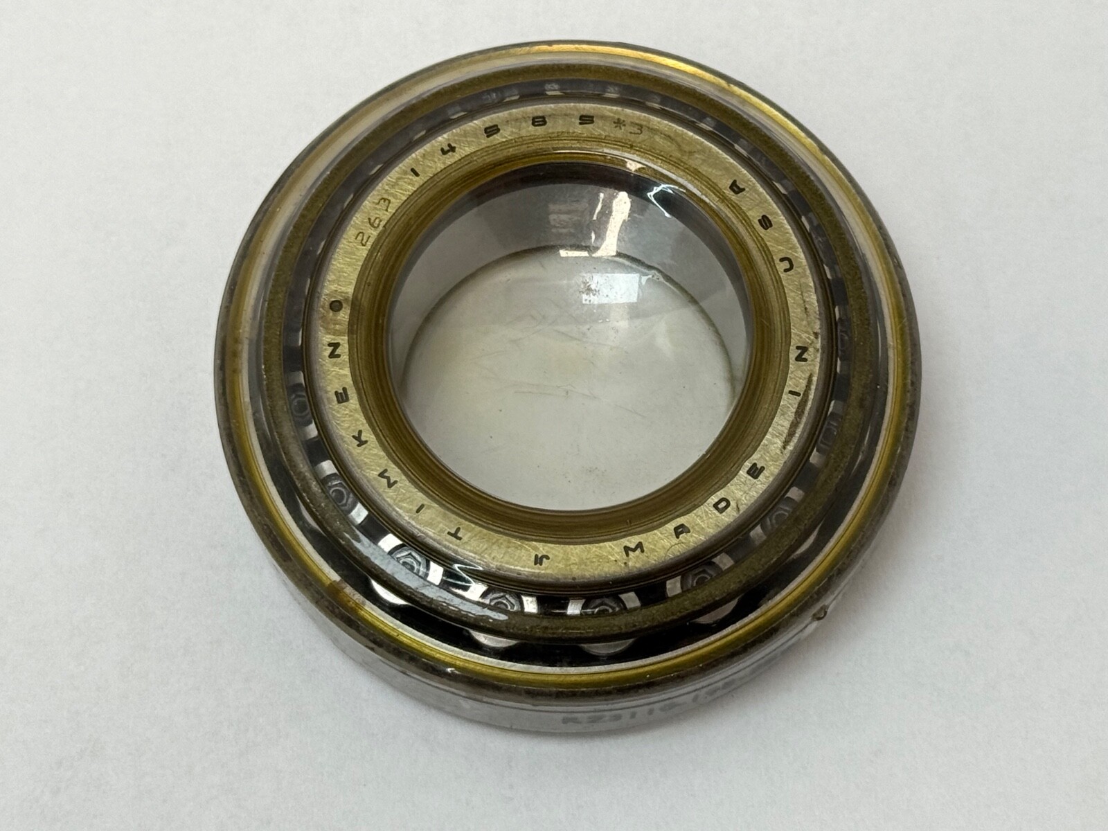 Timken 14585-3/14525-3 Taper Bearing Cone & Cup Class 3 1-3/8″ID 2-11/16″OD