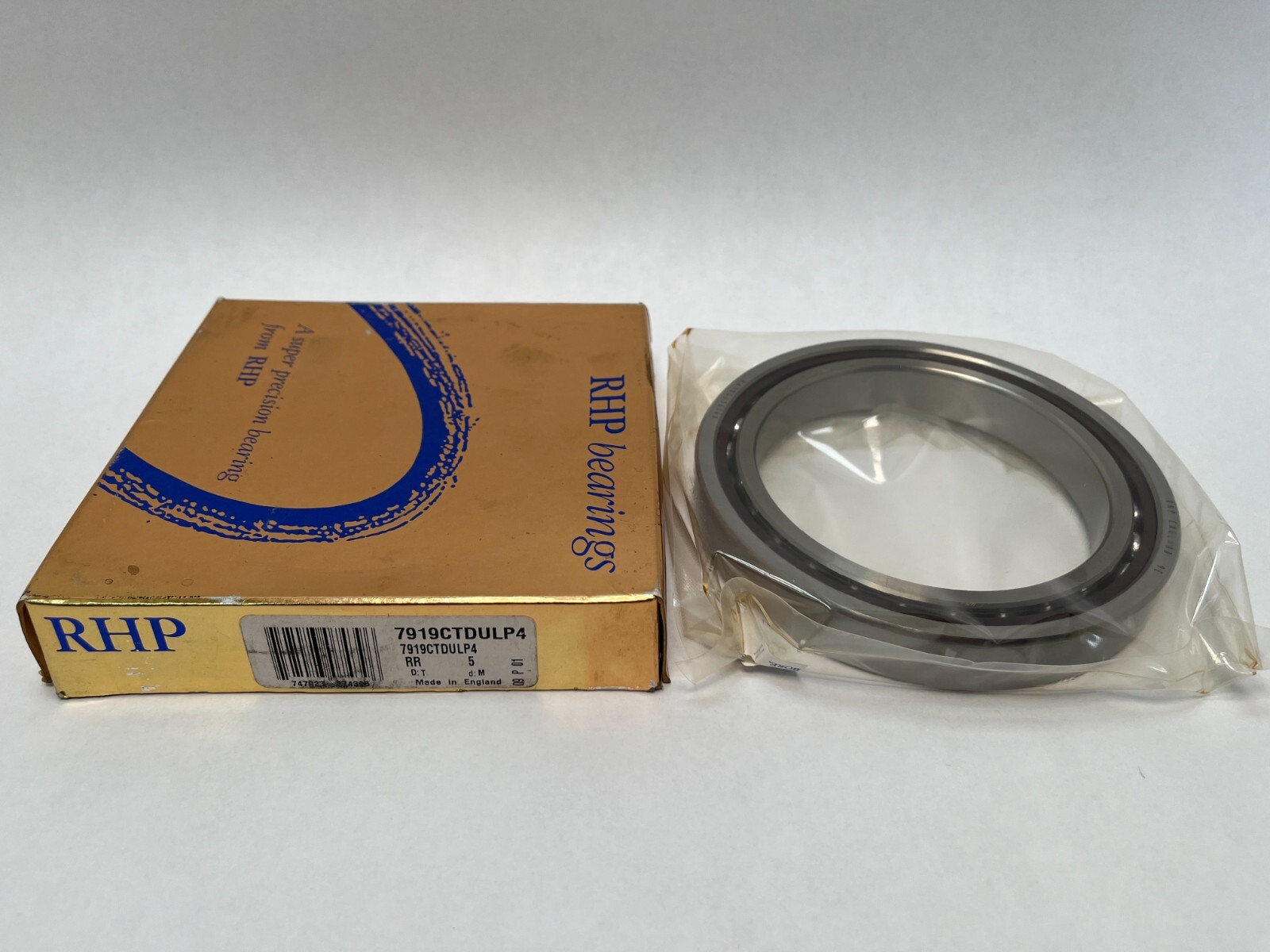 RHP 7919CTDULP4-1/2PR Bearing 95x130x18 mm 7919-C-T-DUL-P4 71919 7919X2 England