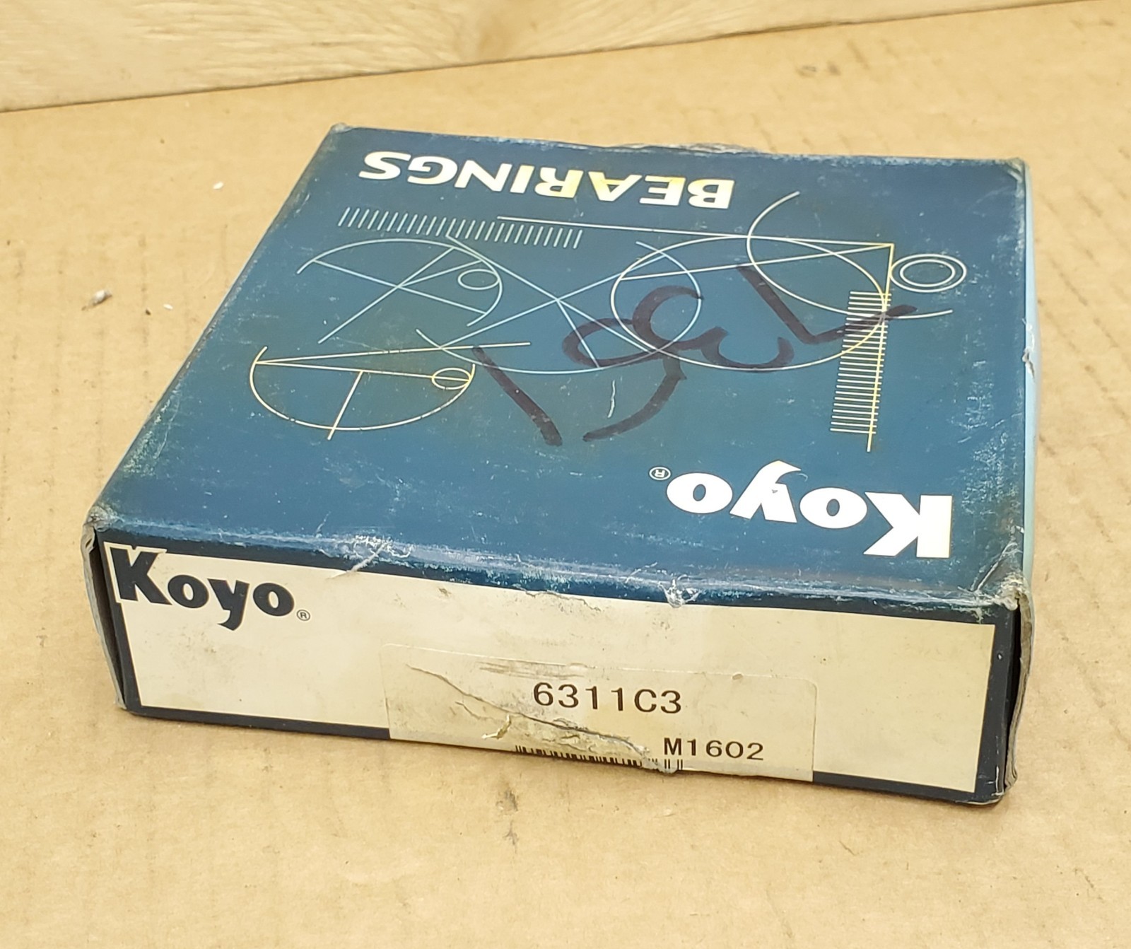 Koyo 6311 C3 Deep Groove Ball Roller Bearing – NEW in Box & Ships FREE