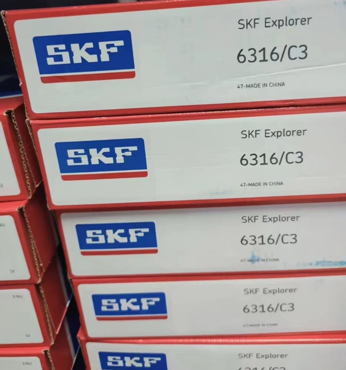 1PC SKF 6316/C3 Deep Groove Ball Bearing #MK