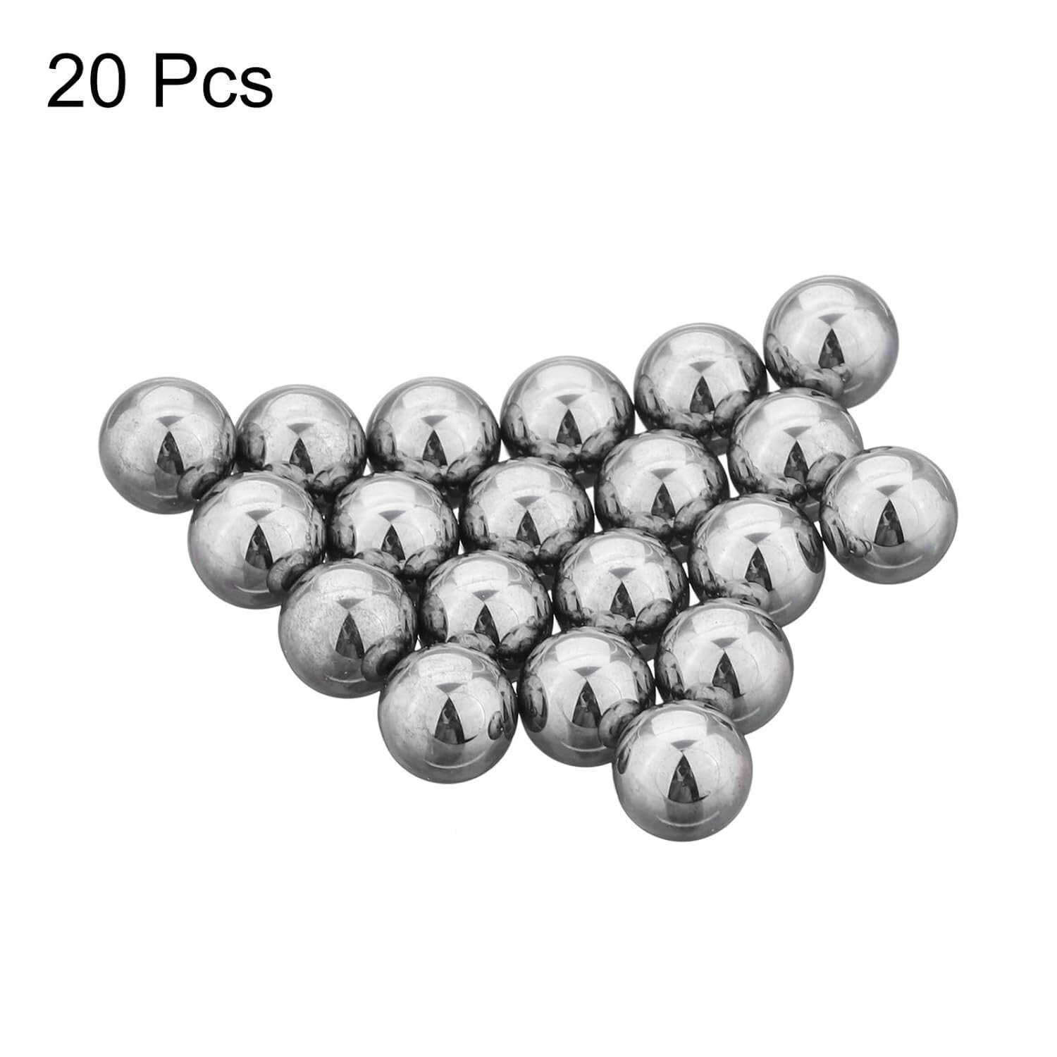 20pcs Tungsten Bearing Balls 1/4″ Tungsten Carbide Precision Ball G5 Grade