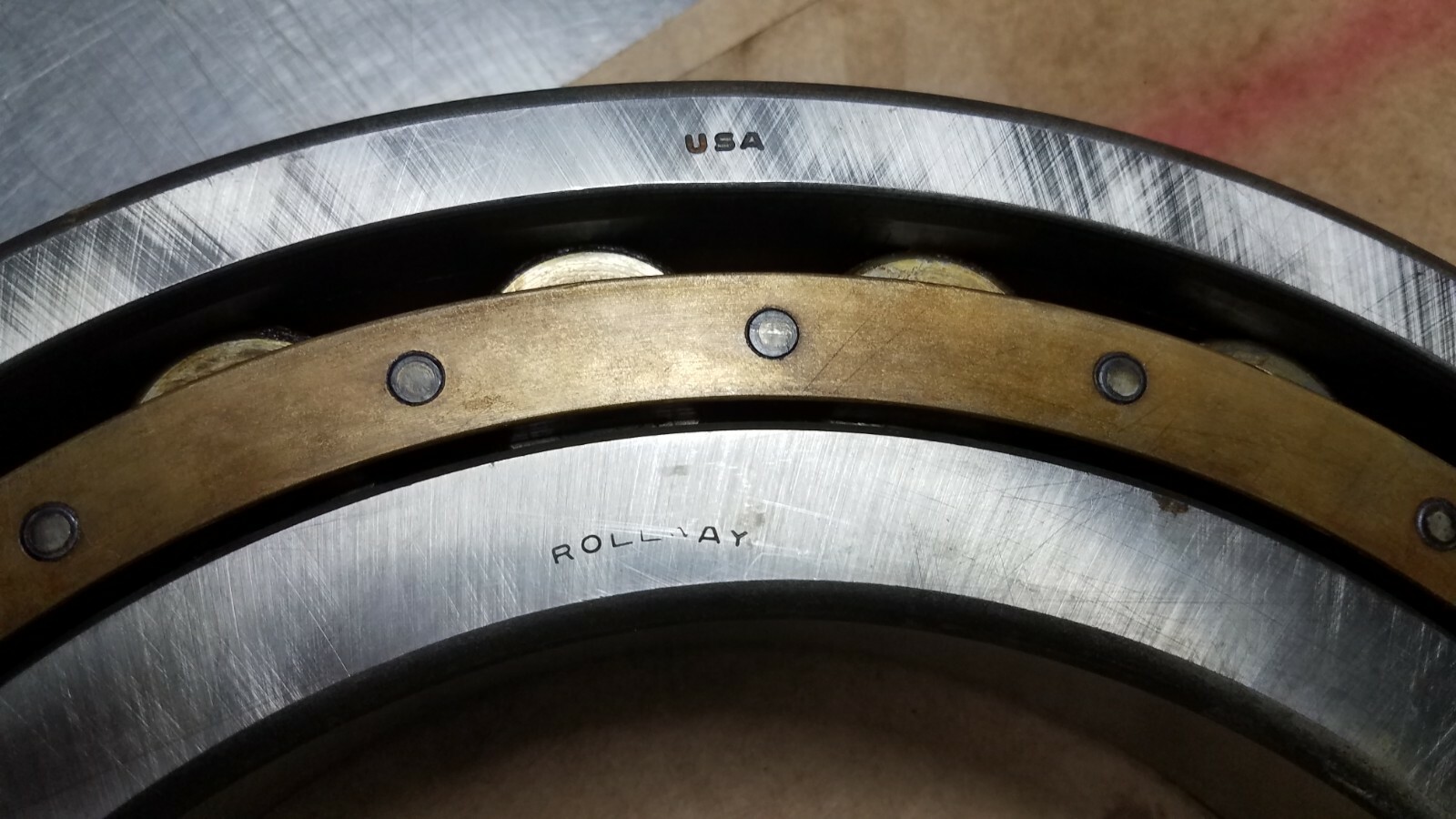 ROLLWAY 144X, 5136X CYLINDRICAL BEARING 13-3/4″ DIAMETER 10-5/8″ BORE x 2″ NNB