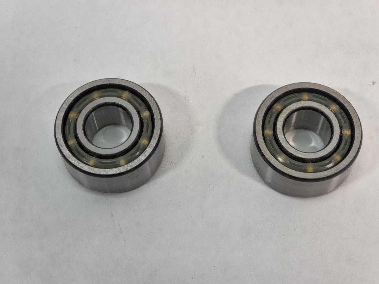 Fafnir 5202K Double Row Angular Contact Ball Bearing 15x35x15.88mm USA Lot of 2