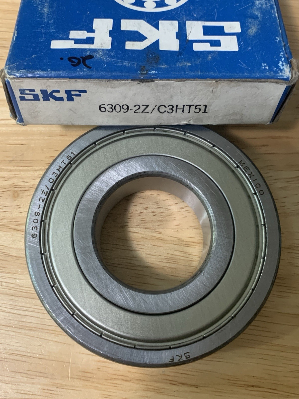 SKF 6309-2Z/C3HT51 RADIAL DEEP GROOVE BALL BEARING 45MM ID