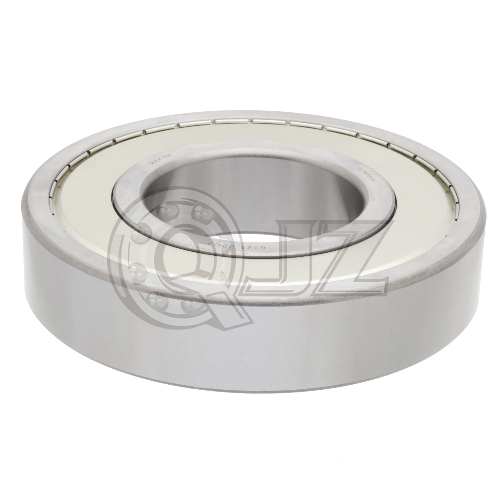 [Qty.2] 6321-ZZ Radial/Deep Groove Ball Bearing [105mm ID x 225mm OD x 49mm W]