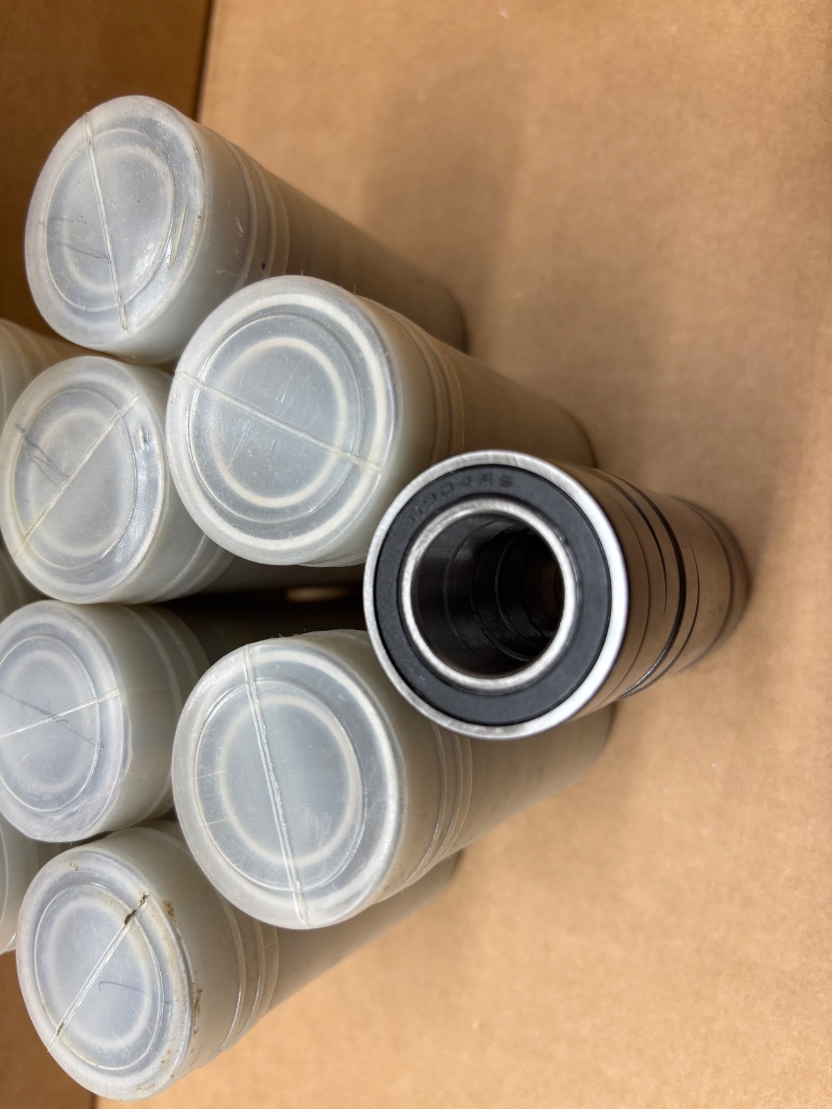 1 Lot of 10 Packs – 6904RS Sealed Ball Bearings 10 Bearings Per Tube
