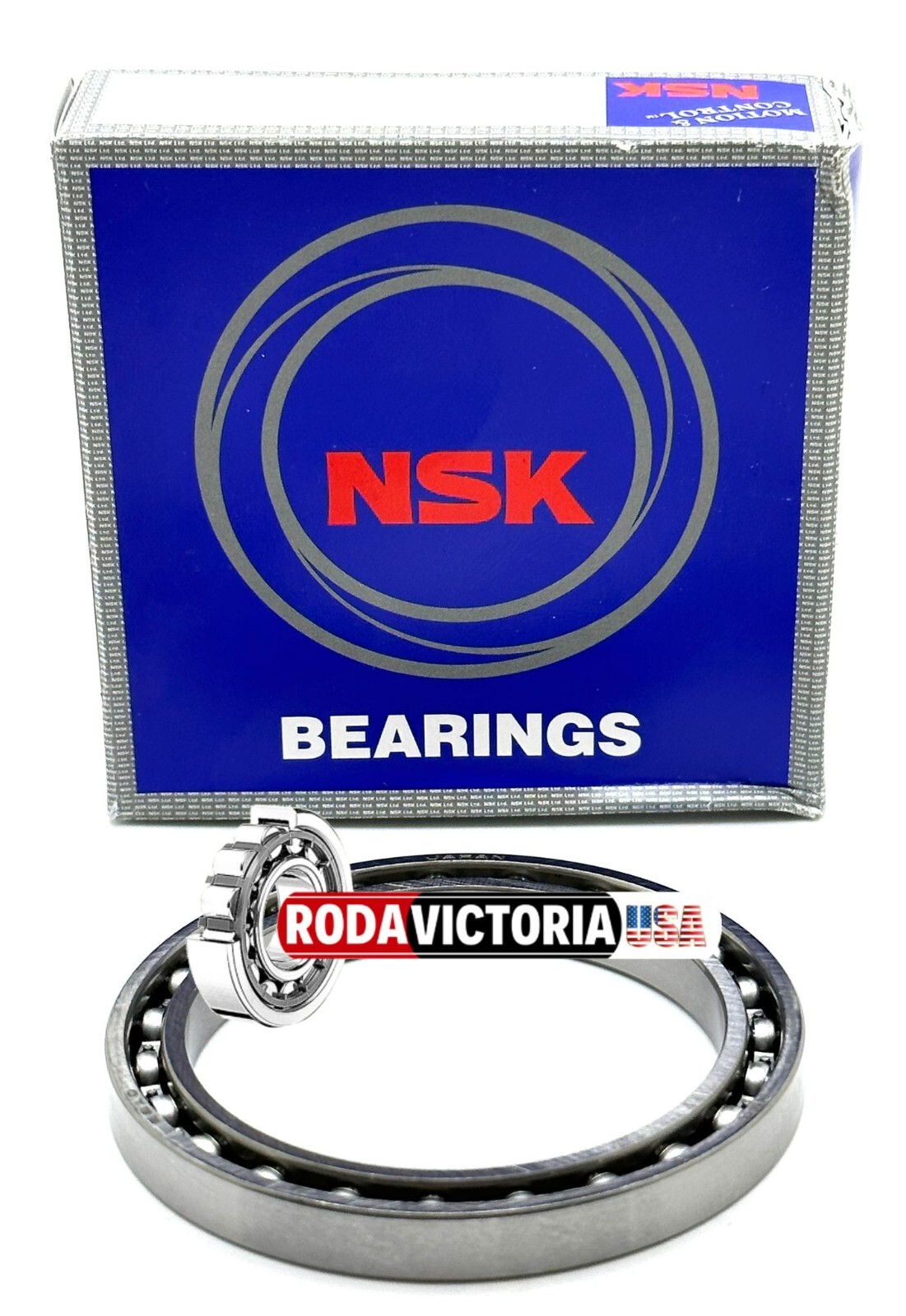 NSK JAPAN 6810 DEEP GROOVE BALL BEARING, OPEN TYPE, NO SEALS 50x65x7mm