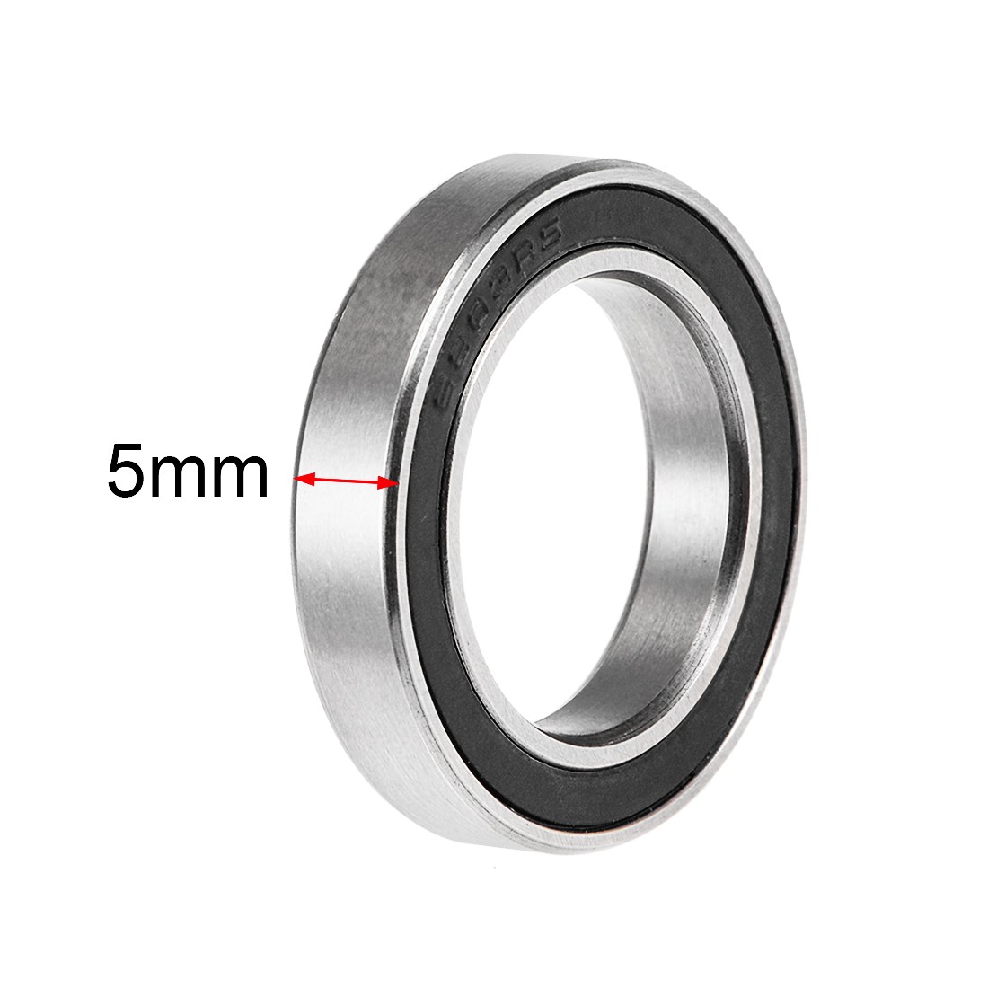 10pcs 6803-2RS Ball Bearings 17x26x5mm Double Sealed Chrome Steel P6