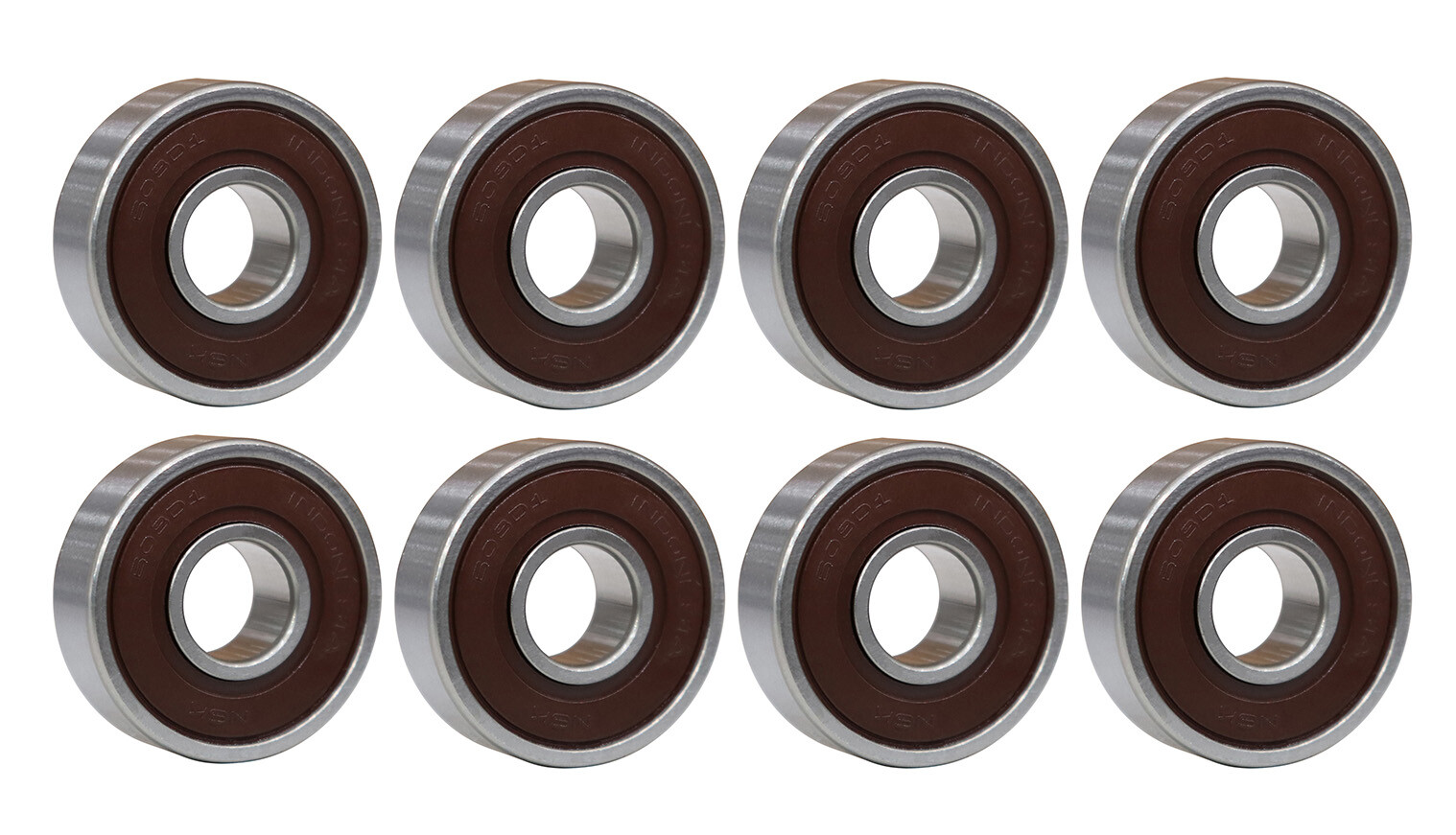 (8 PACK) NSK 608-2RS 8X22X7mmPrecision Rotating Quiet High Speed Bearings