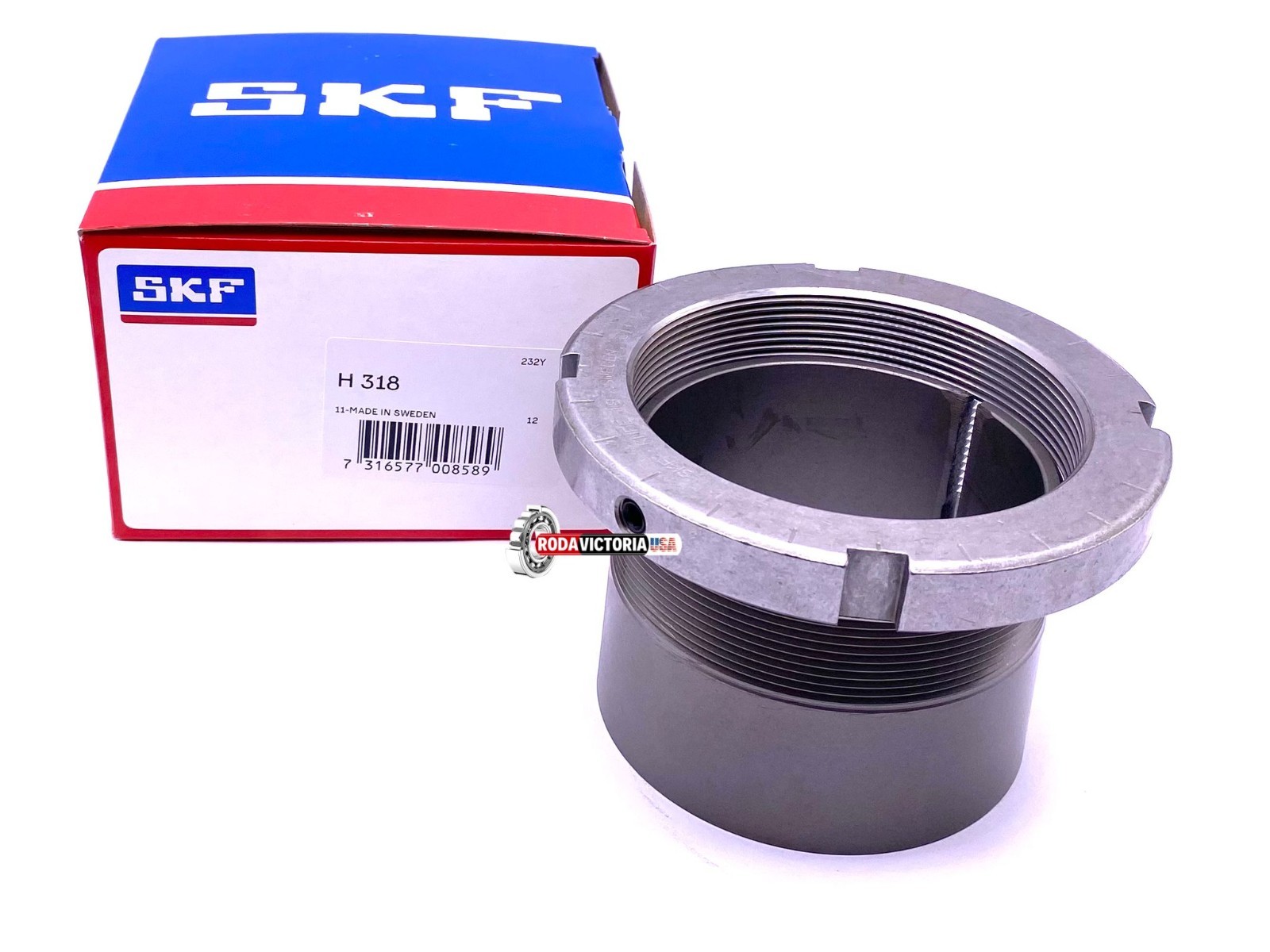 SKF H318E Adapter Sleeve for Bearings (Enhanced Version) 80x120x65 mm