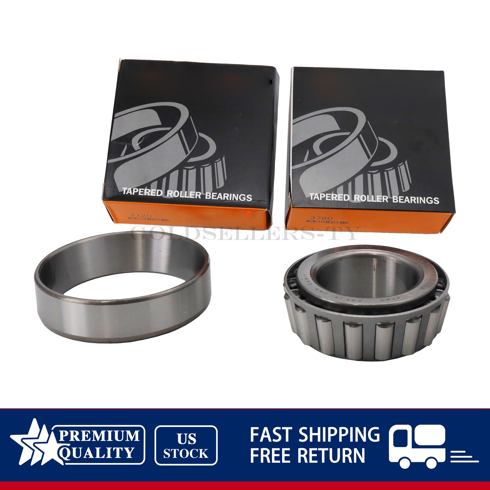 Fits TIMKEN 3780/3720 Tapered Roller Bearing 2×3.6718×1.1875″