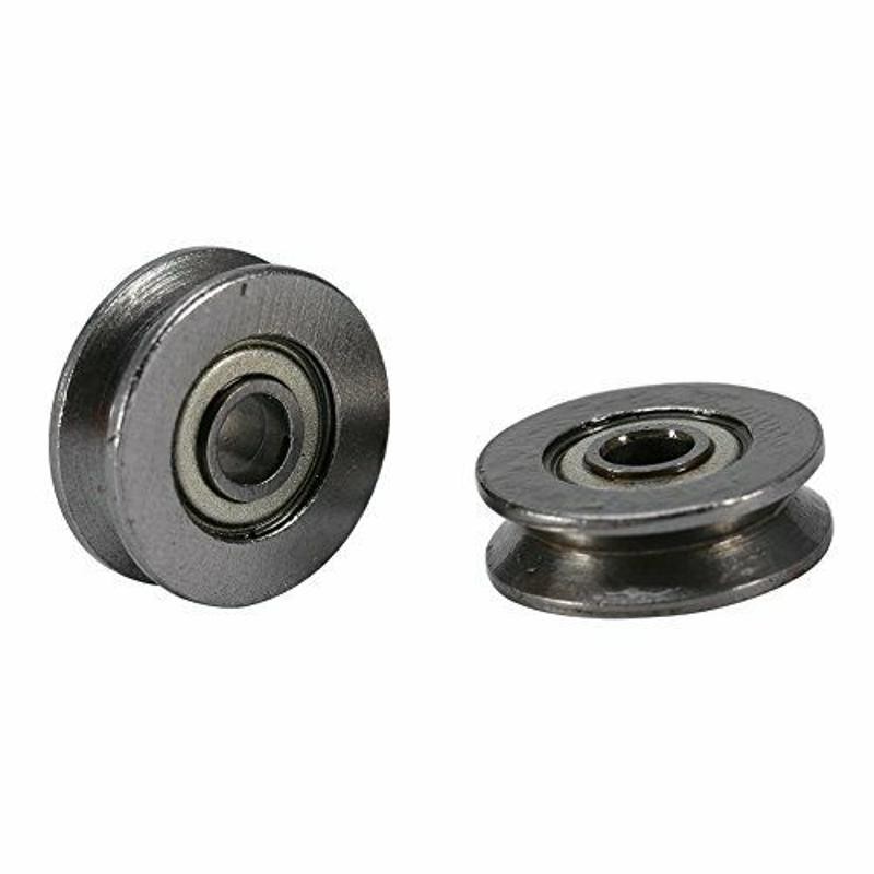 10Pcs V623ZZ Groove Guide Pulley Rail Ball Bearings For Linear Motion System B