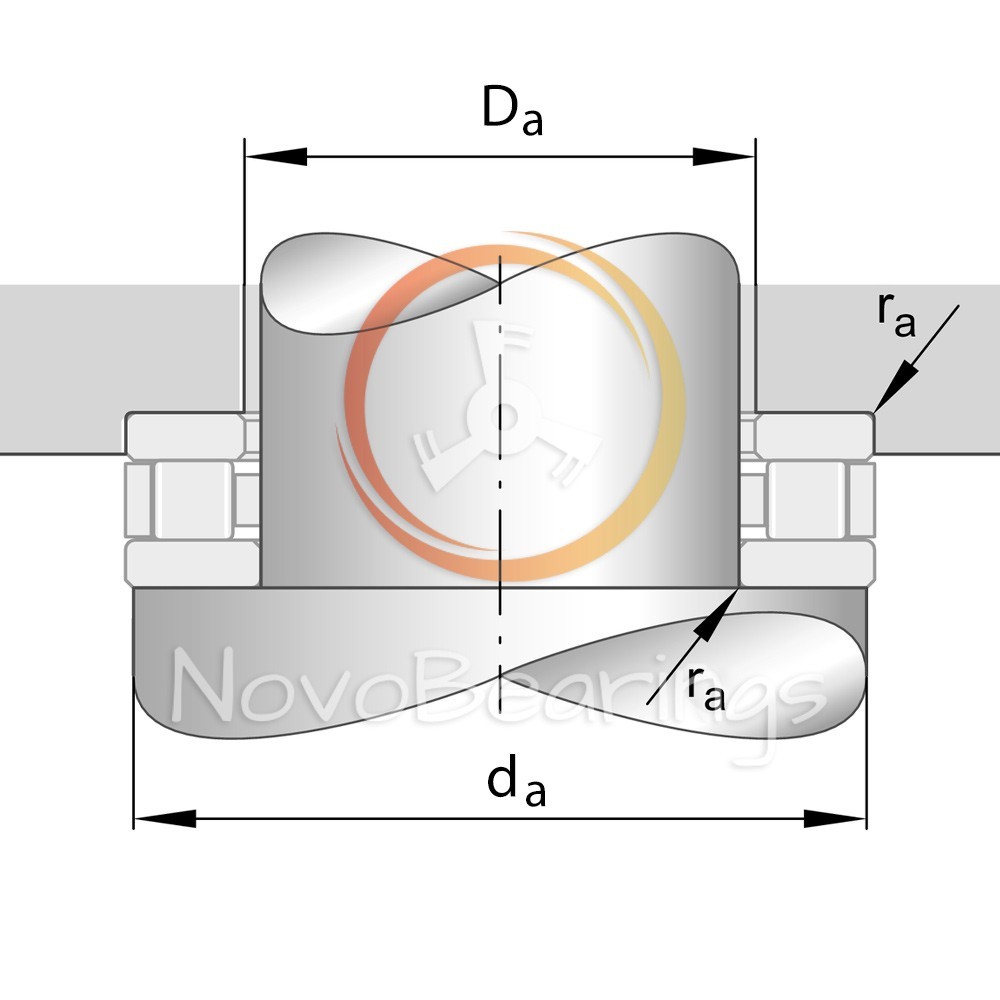 81111T2 Thrust Cylindrical Roller Bearing 55x78x16 mm. by NTN brand