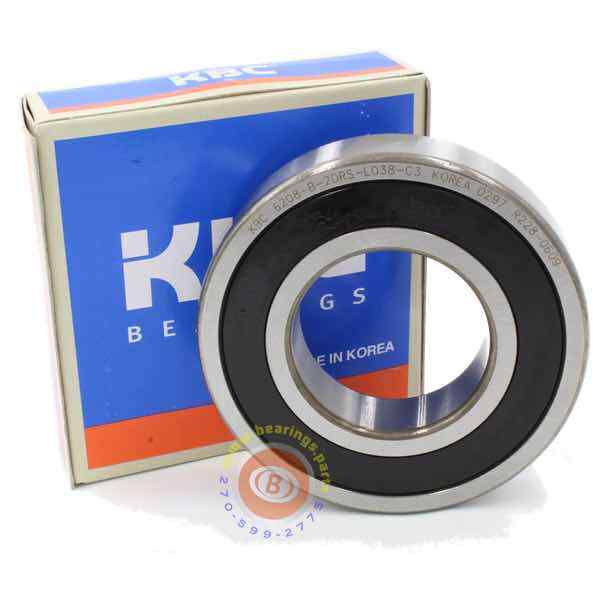 6208-2RS Deep Groove Radial Ball Bearing – 40 x 80 x 18mm – KBC