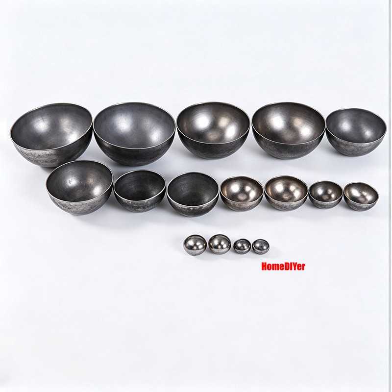 Weldable Steel Metal Half Hollow Ball Round Sphere Iron Hemispheres Ø 17mm-350mm