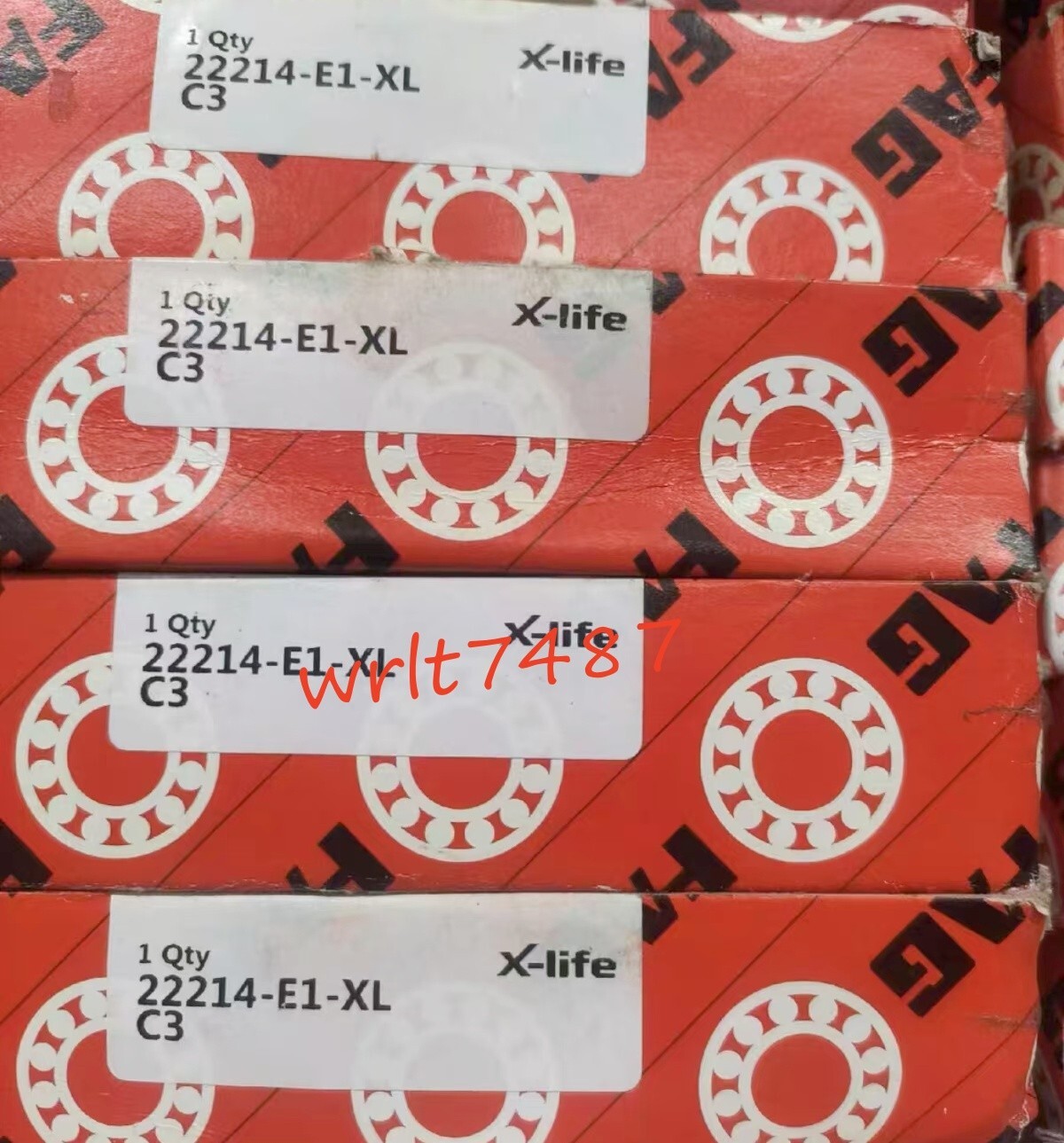 1PC FAG 22214-E1-XL-C3 self-aligning roller bearing
