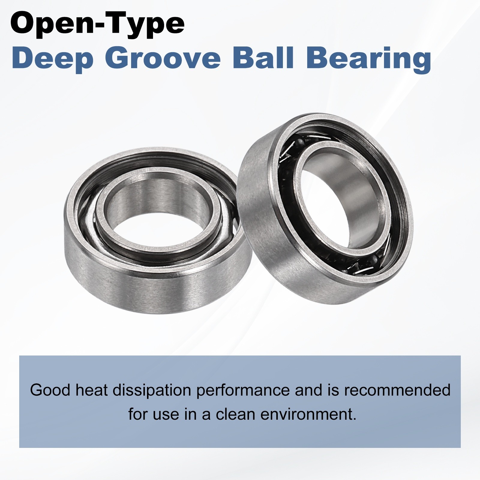 SMR137 Hybrid Ceramic Ball Bearing, ABEC3 4mm Stainless Steel Bearing