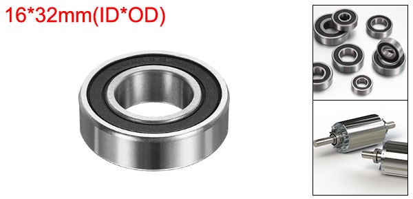 16329-2RS Non-Standard Ball Bearings 16mm ID x 32mm OD x 9mm Thickness