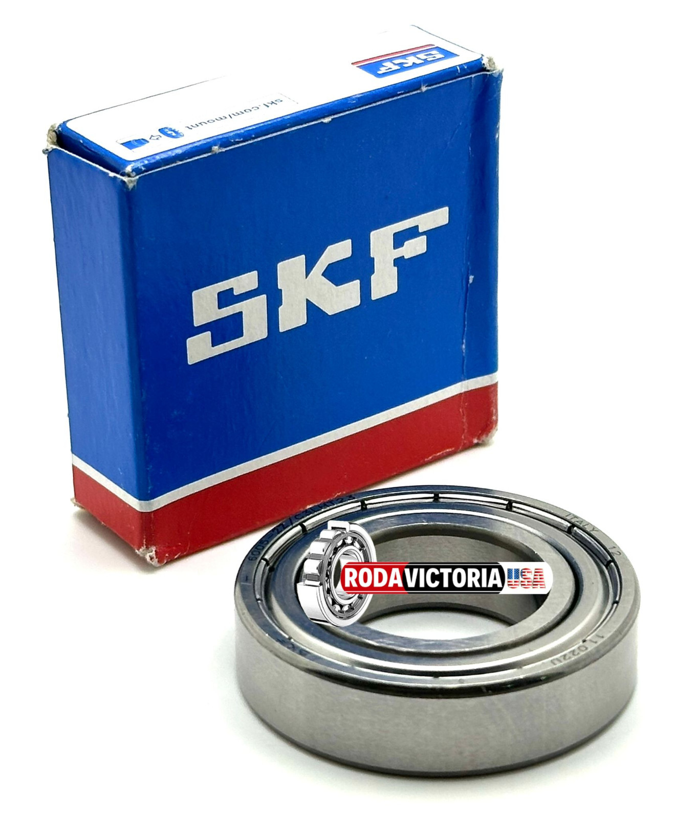 SKF 6005 ZZ/C3 LHT23 DEEP GROOVE BALL BEARING, METAL SHIELDED 25x47x12mm