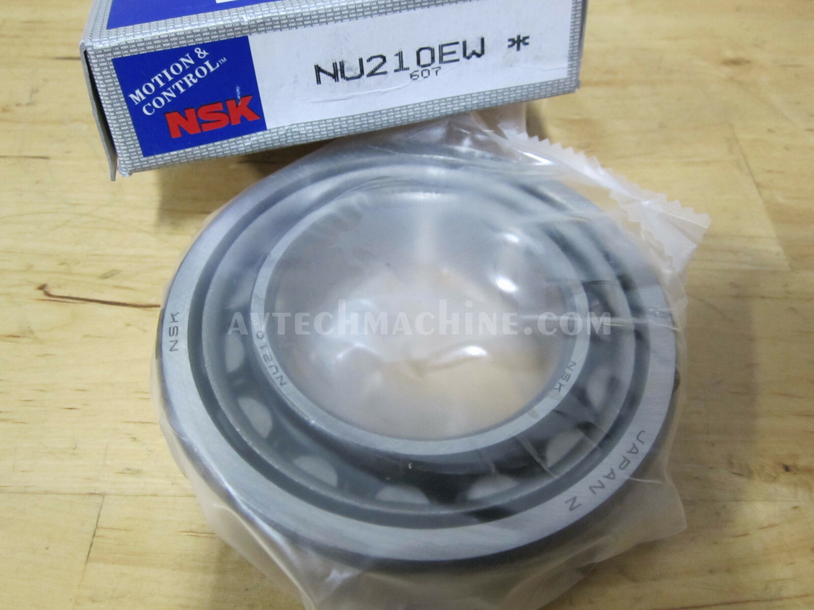 NU210EW NSK Cylindrical Roller Bearing Steel Cages 50x90x20mm