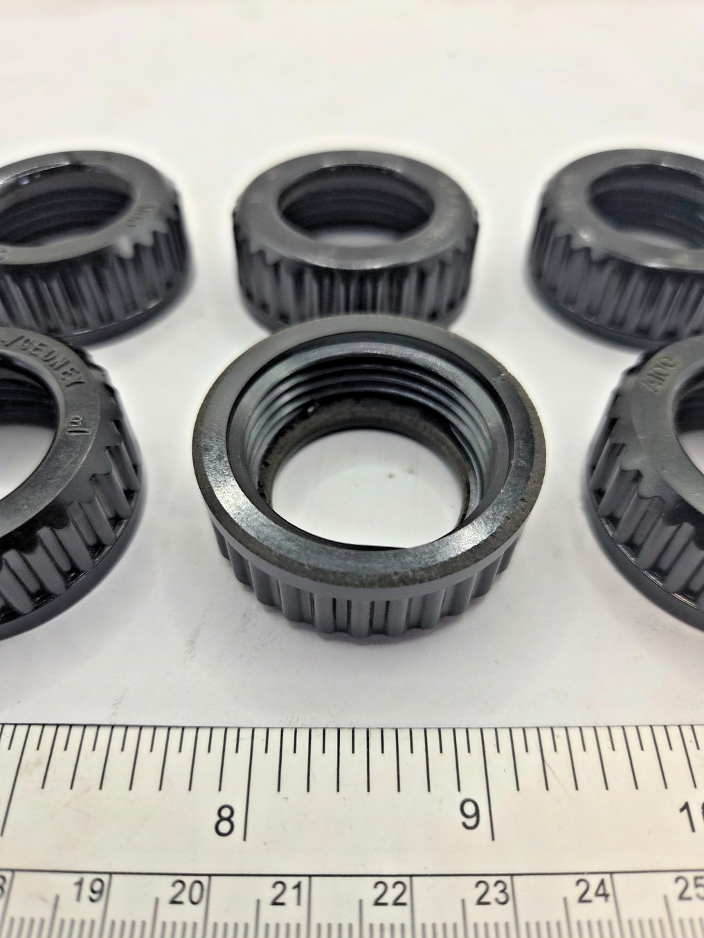 LOT OF 6 OZ/GEDNEY A100-OZG A-100 PHENOLIC BUSHING 1″, 0036I