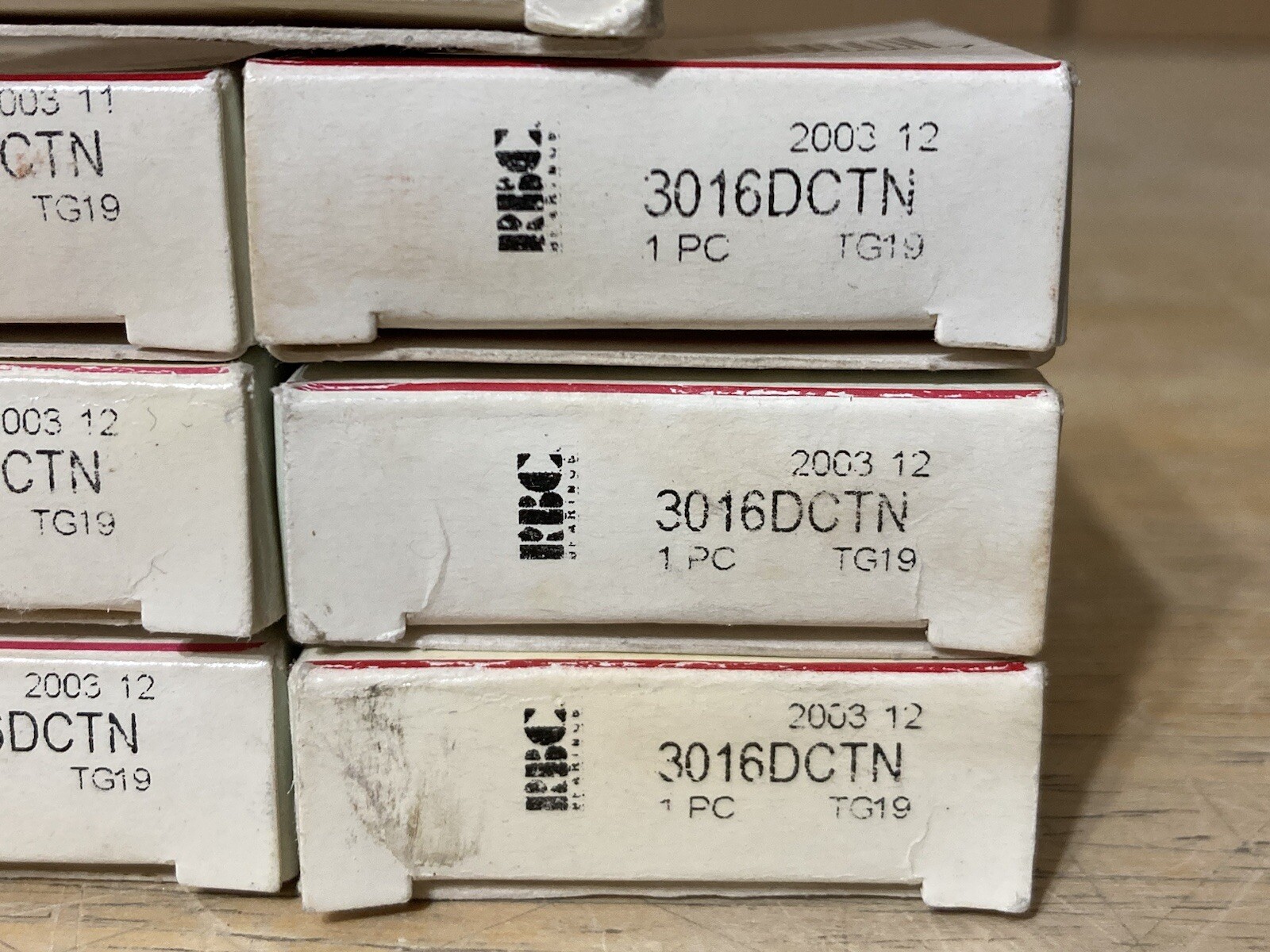 RBC 3016DCTN Bearing Lot of 7