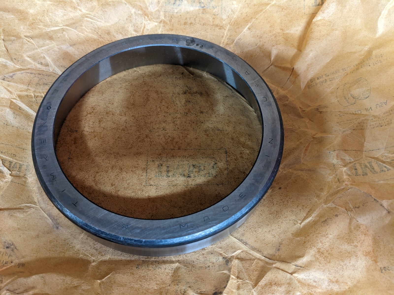 Timken 52638-30000 Class 3 high precision bearing cup, made in USA.