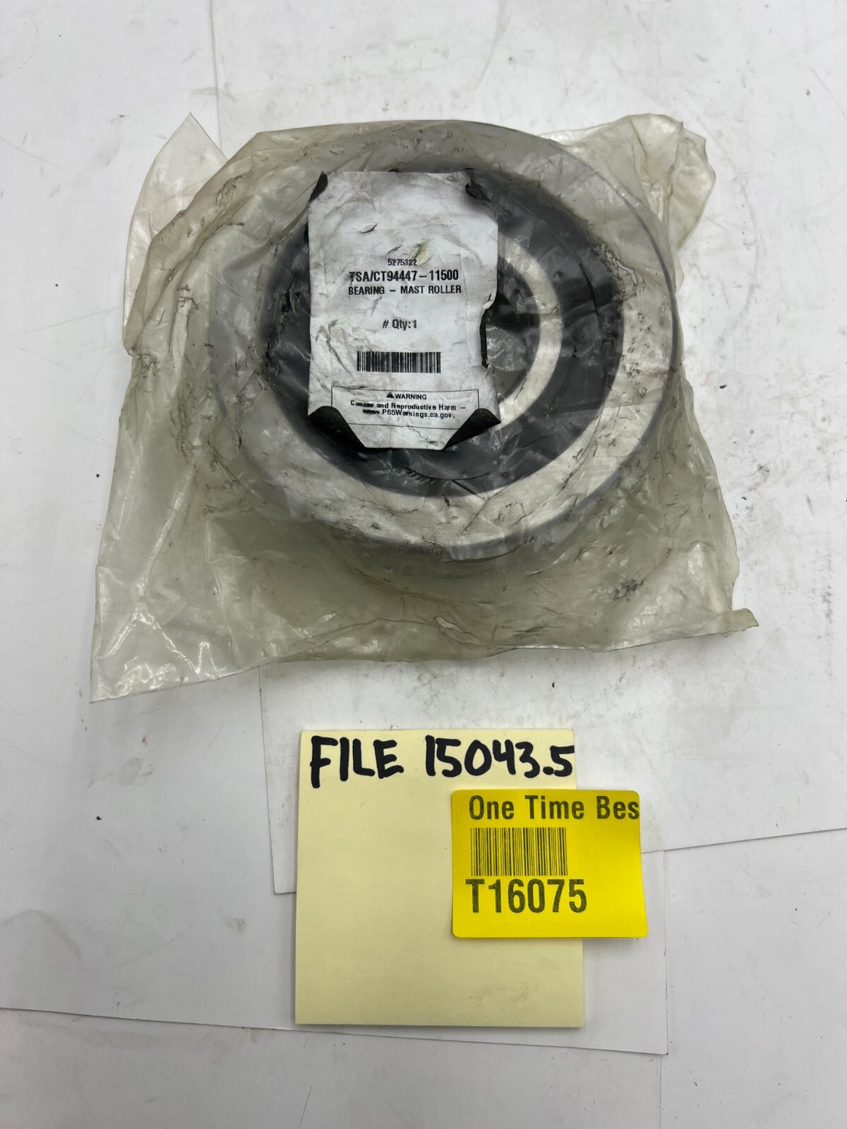 TSA/CT94447-11500 Mast Roller Bearing Black Silver For Mitsubishi Caterpillar