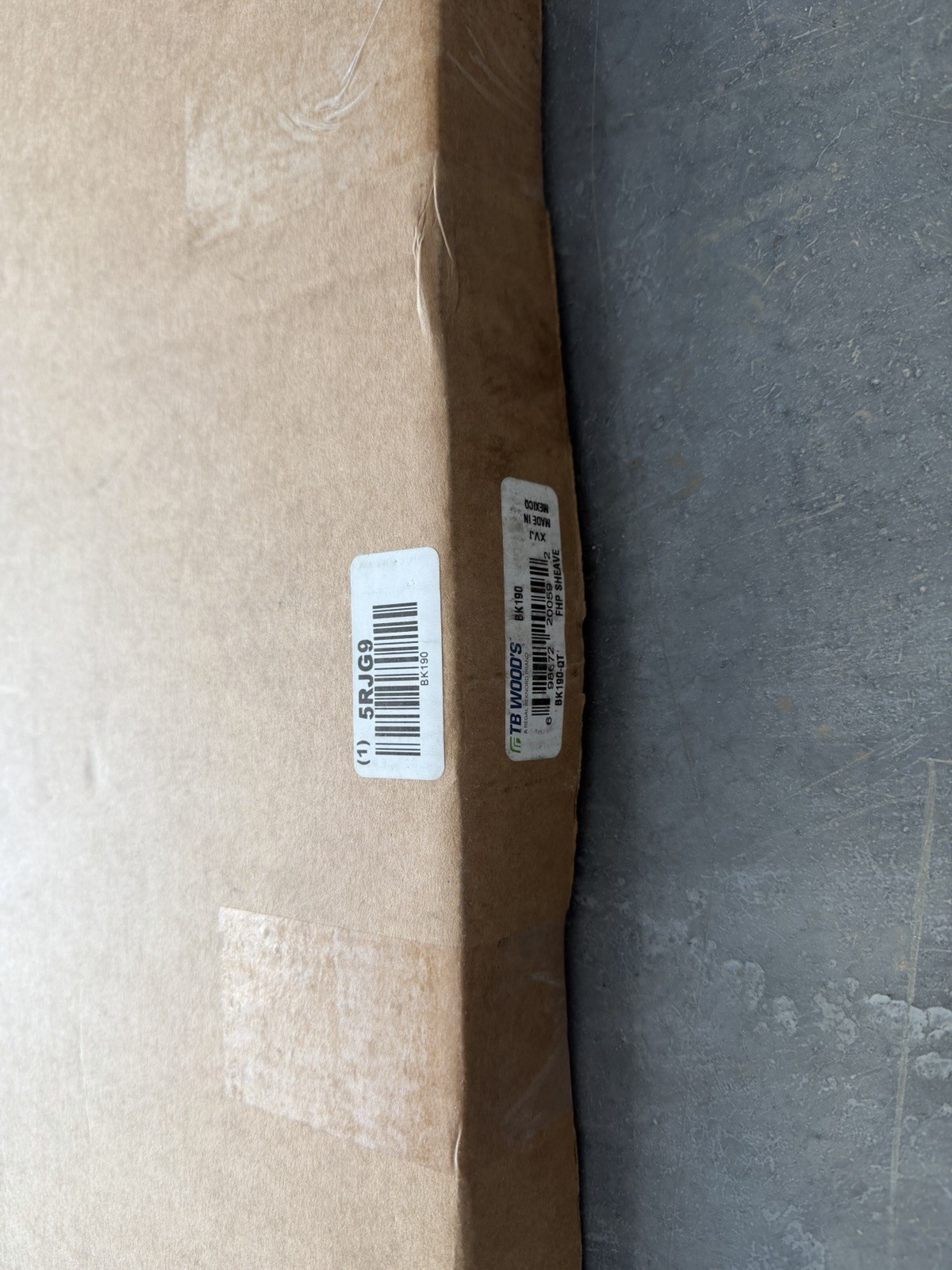 BK190-QT FHP SHEAVE – 5RJG9