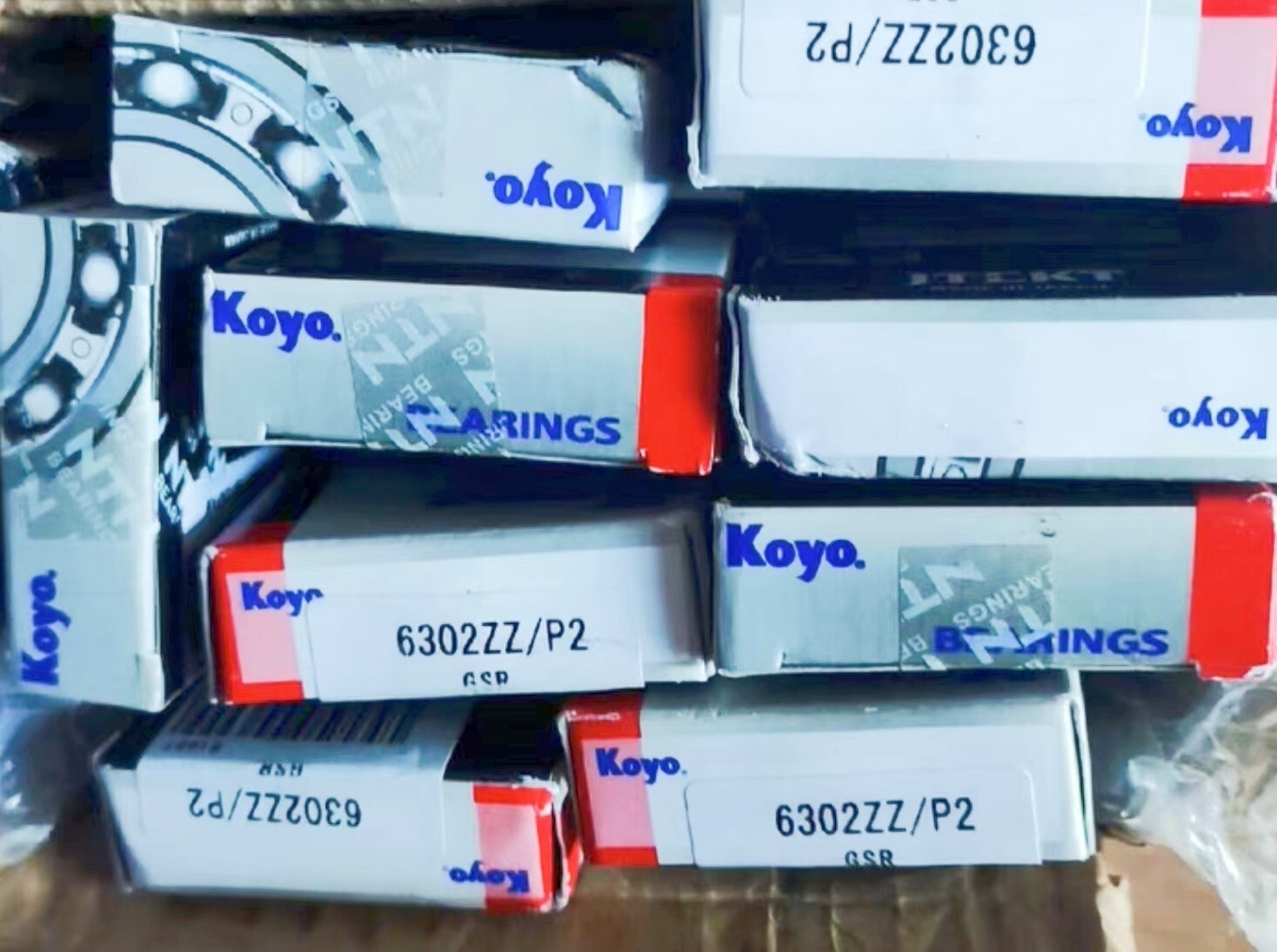NEW Koyo 6302ZZ/P2 Deep Groove Ball Bearing 1PCS #PA
