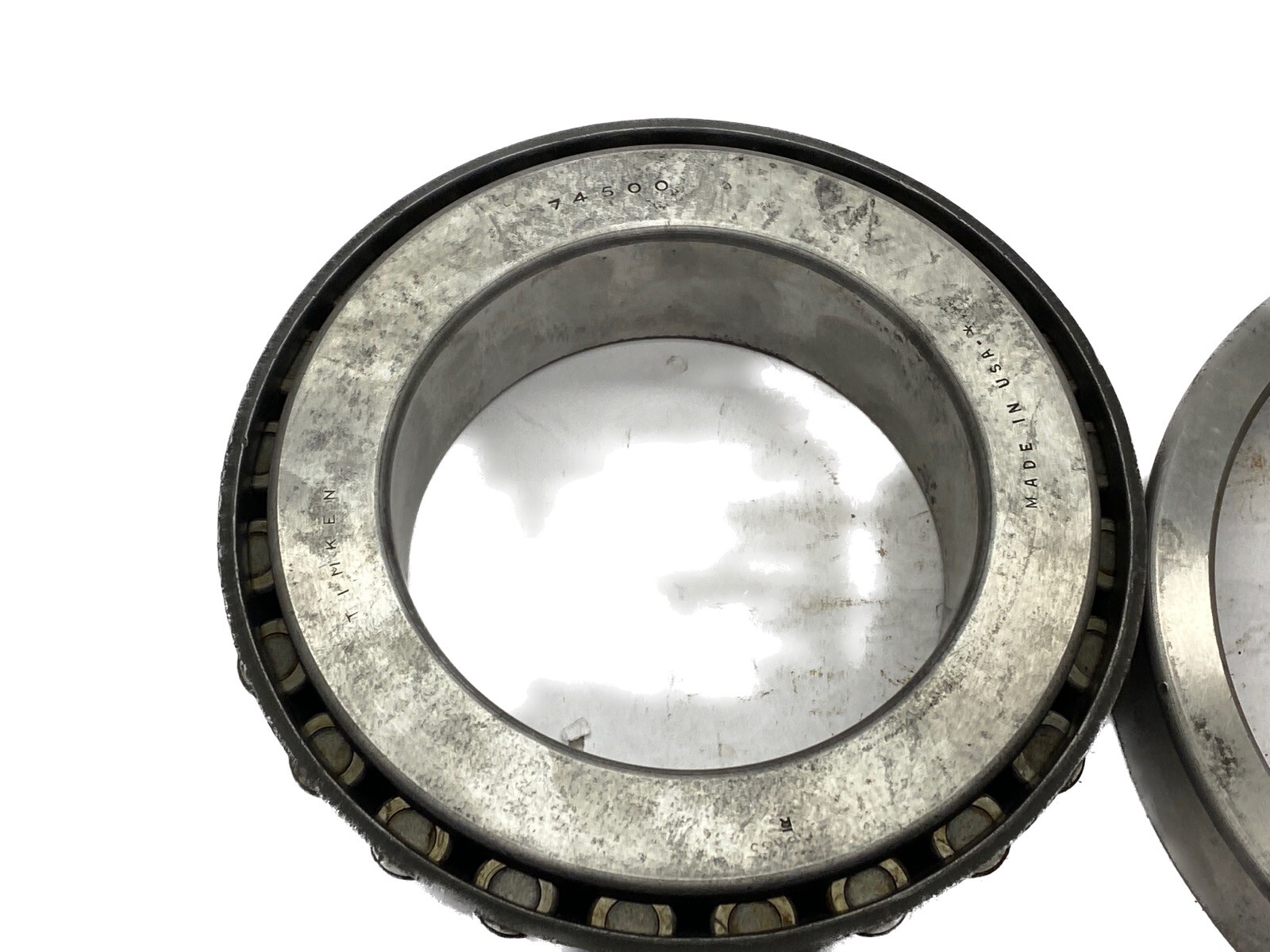 NOS Timken 5” Bore 8-1/2” OD Tappered Roller Bearing 74500 w/ 74850 Cone