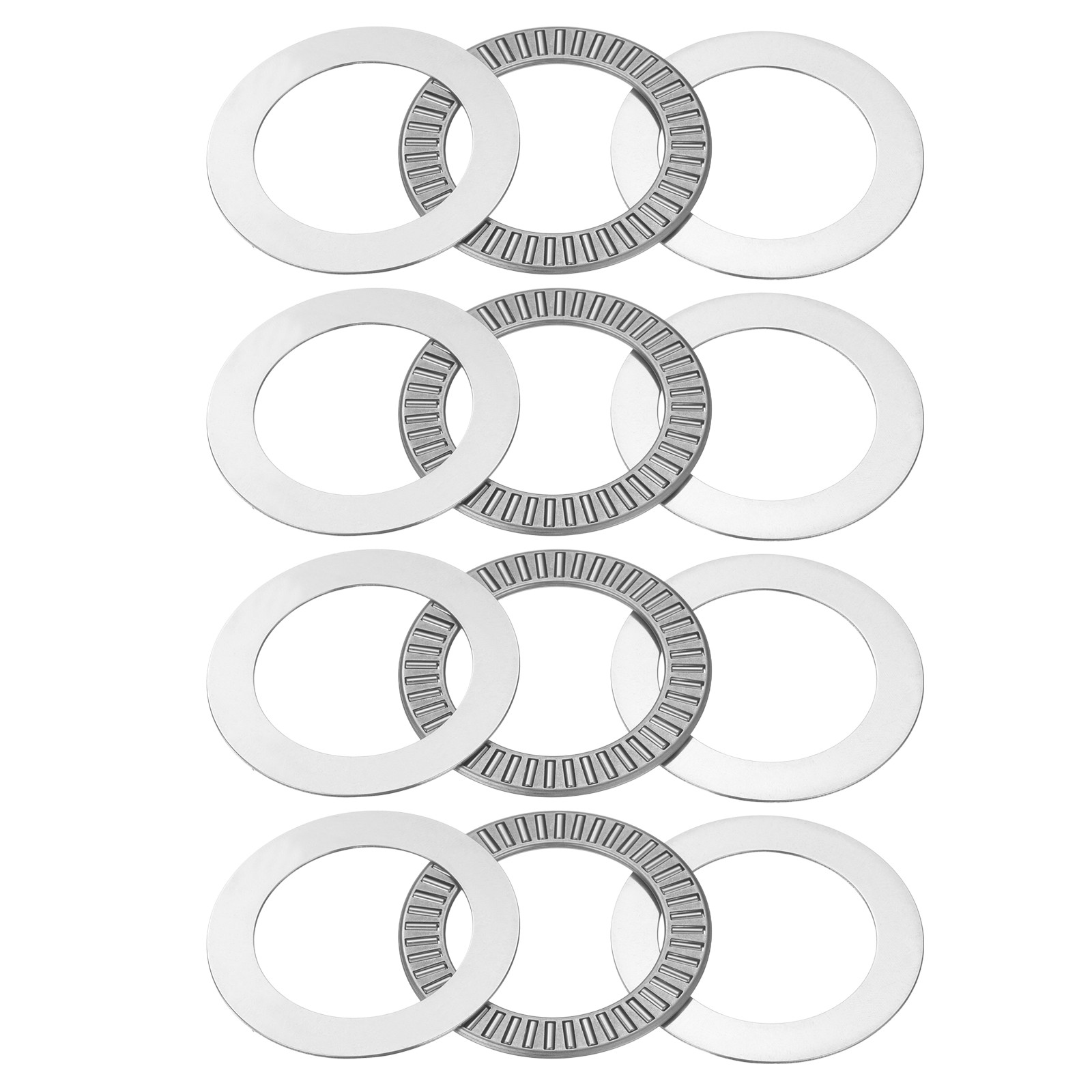 4pack NTA2435 Needle Roller Thrust Bearings with Washers 1-1/2″x2-3/16″x1/8″
