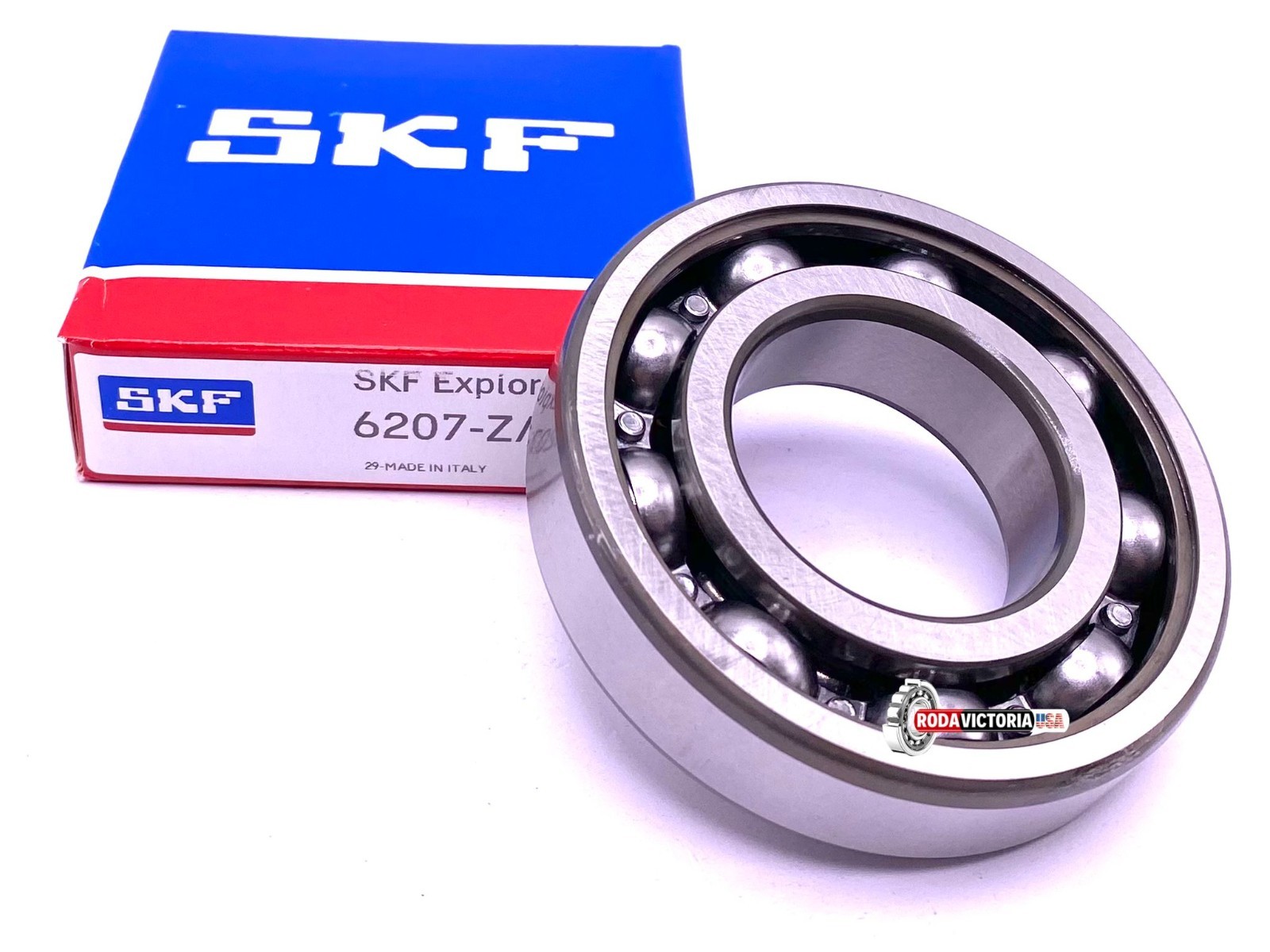 SKF 6207 Z C3 Ball Bearing, Metal Shielded ONE SIDE 35x72x17 mm