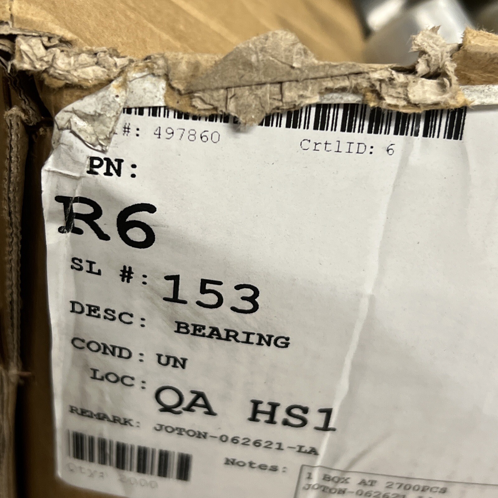 (10-Pack) R6 Open Type Ball Bearing 3/8″ ID x 7/8″ OD x 9/32″ Width