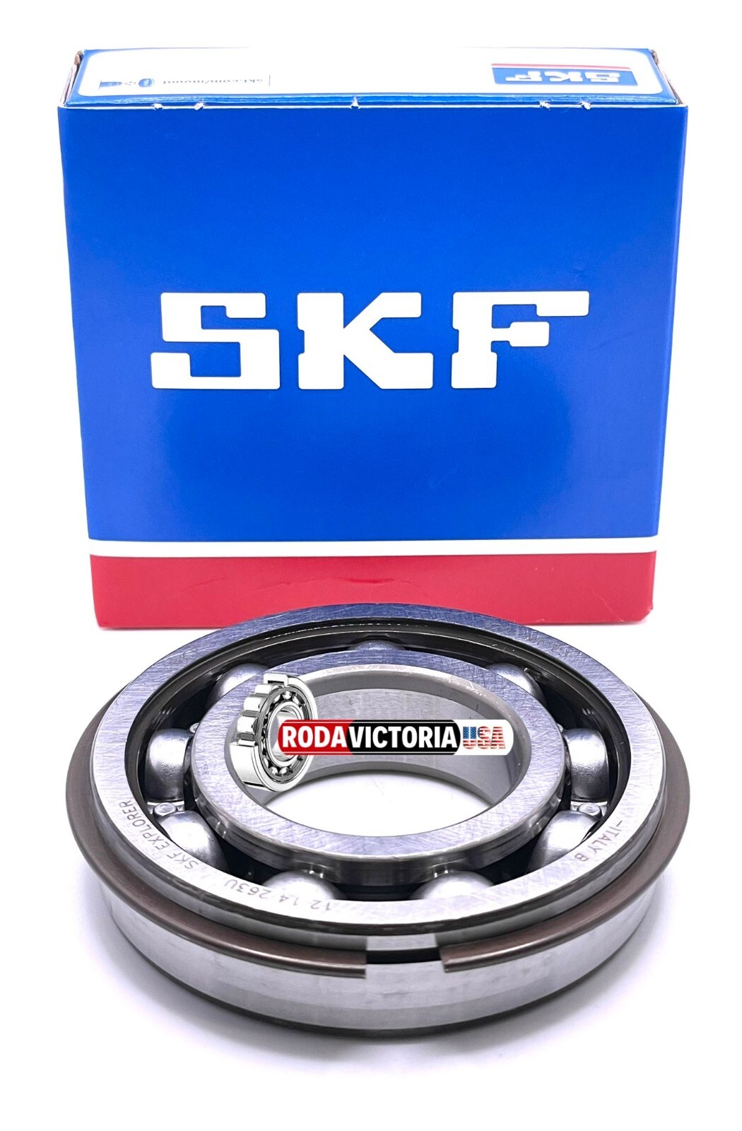 SKF 6207 NR C3 DEEP GROOVE BALL BEARING, OPEN TYPE + SNAP RING 35x72x17 mm