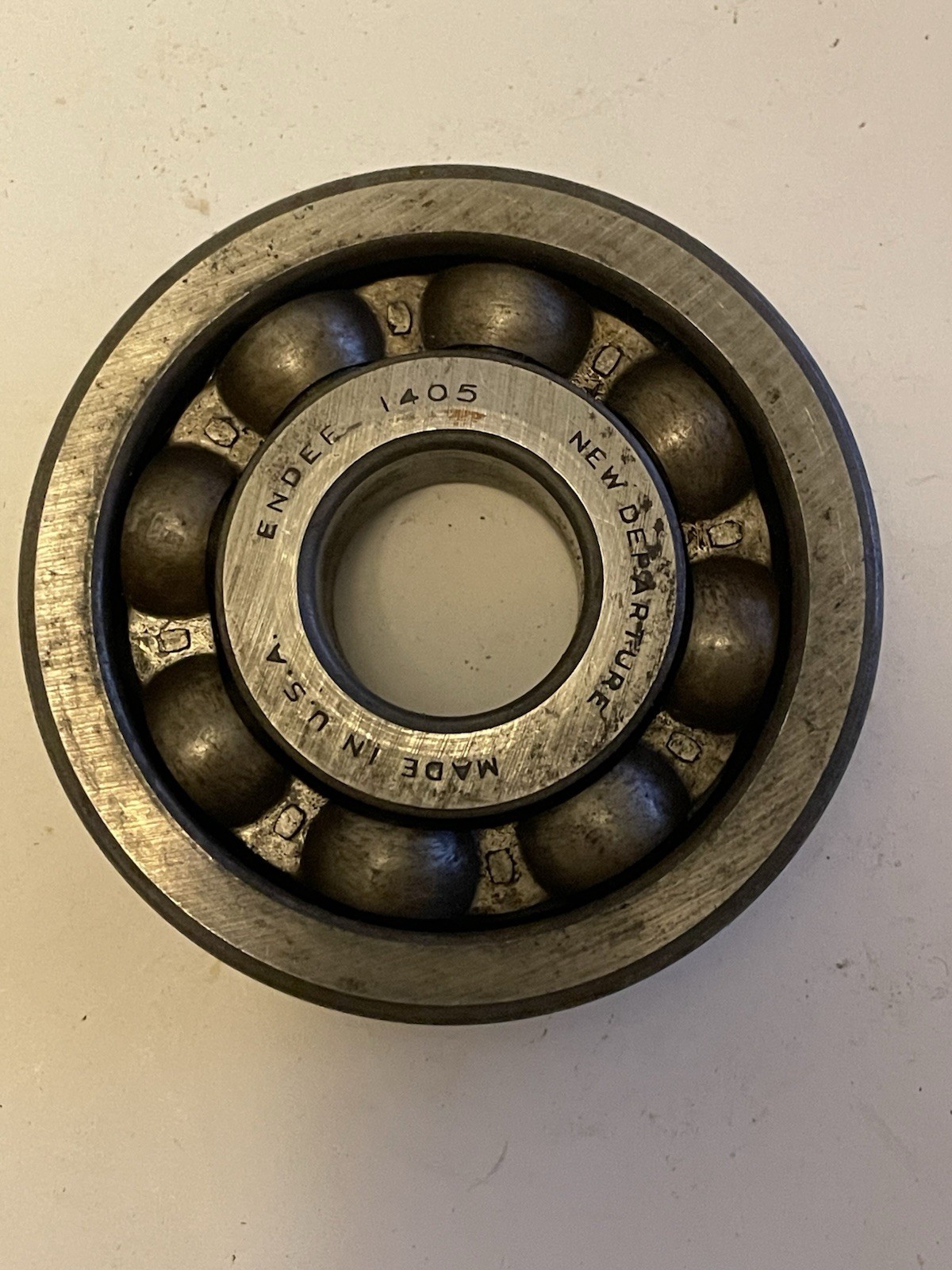 New Departure ENDEF 1405 Shielded Ball Bearing – See Description