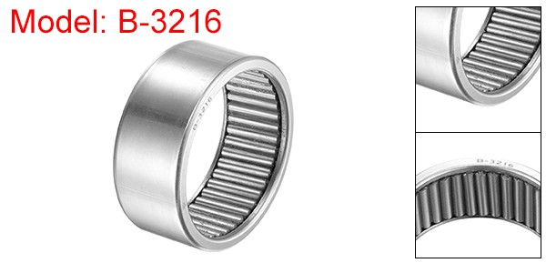 B3216 Needle Roller Bearing 2″x2-3/8″x1″ Open Full Complement Drawn Cups