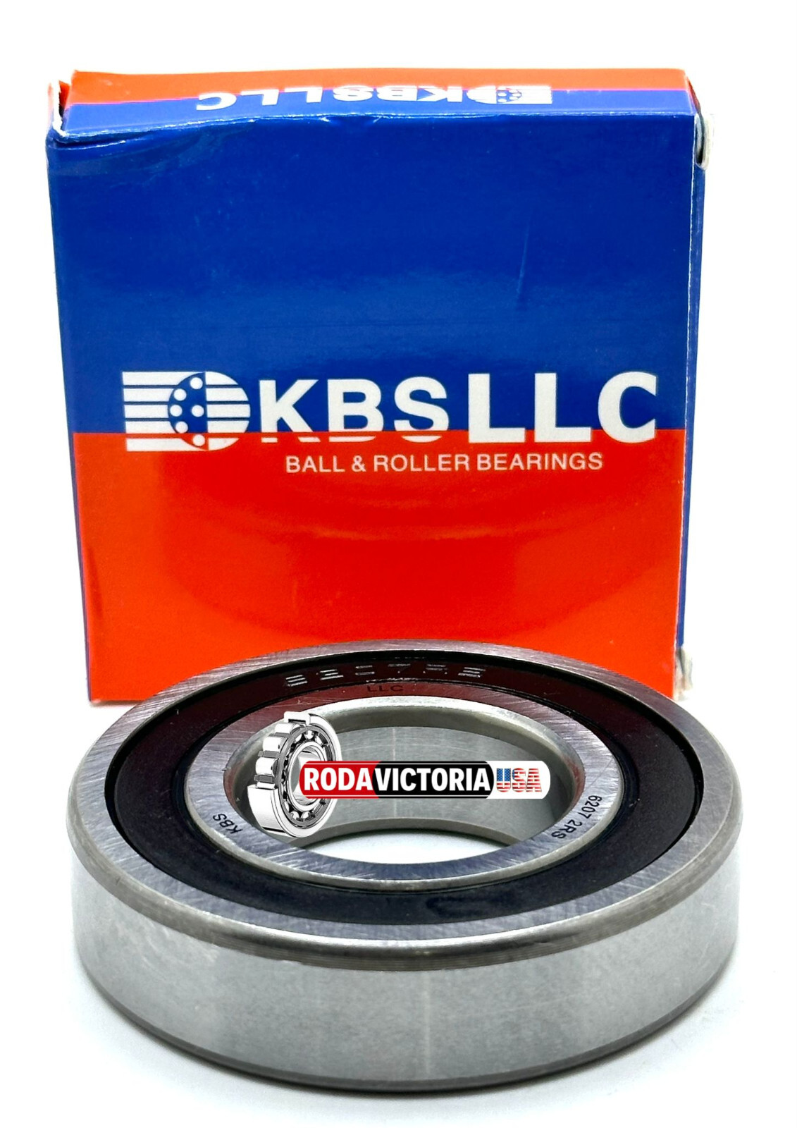 KBS 6207 2RS C3 BALL BEARING, RUBBER SEALED 35x72x17mm