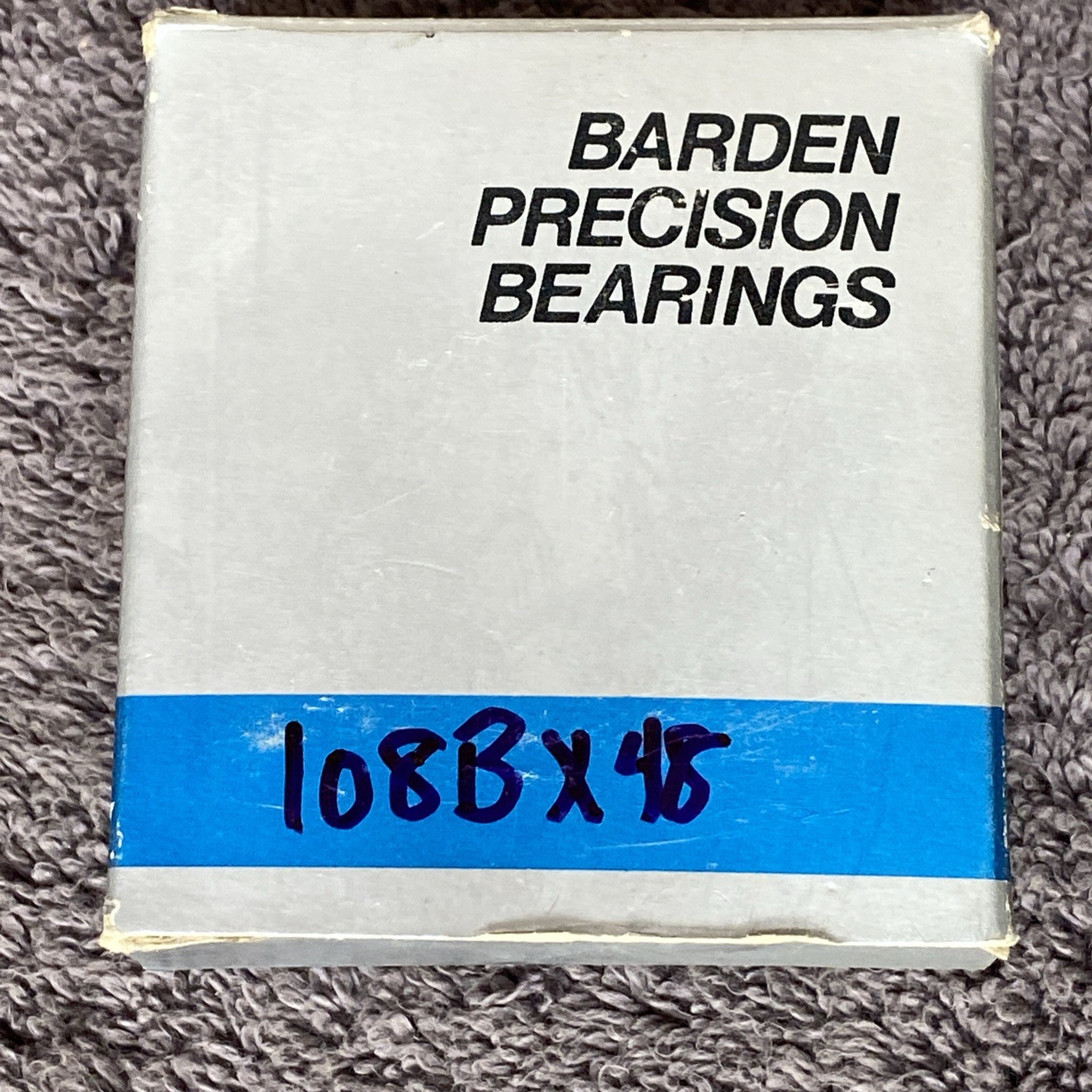 Barden 108BX48 Angular Contact Ball Bearing 40x68x15 mm USA NOS NIB
