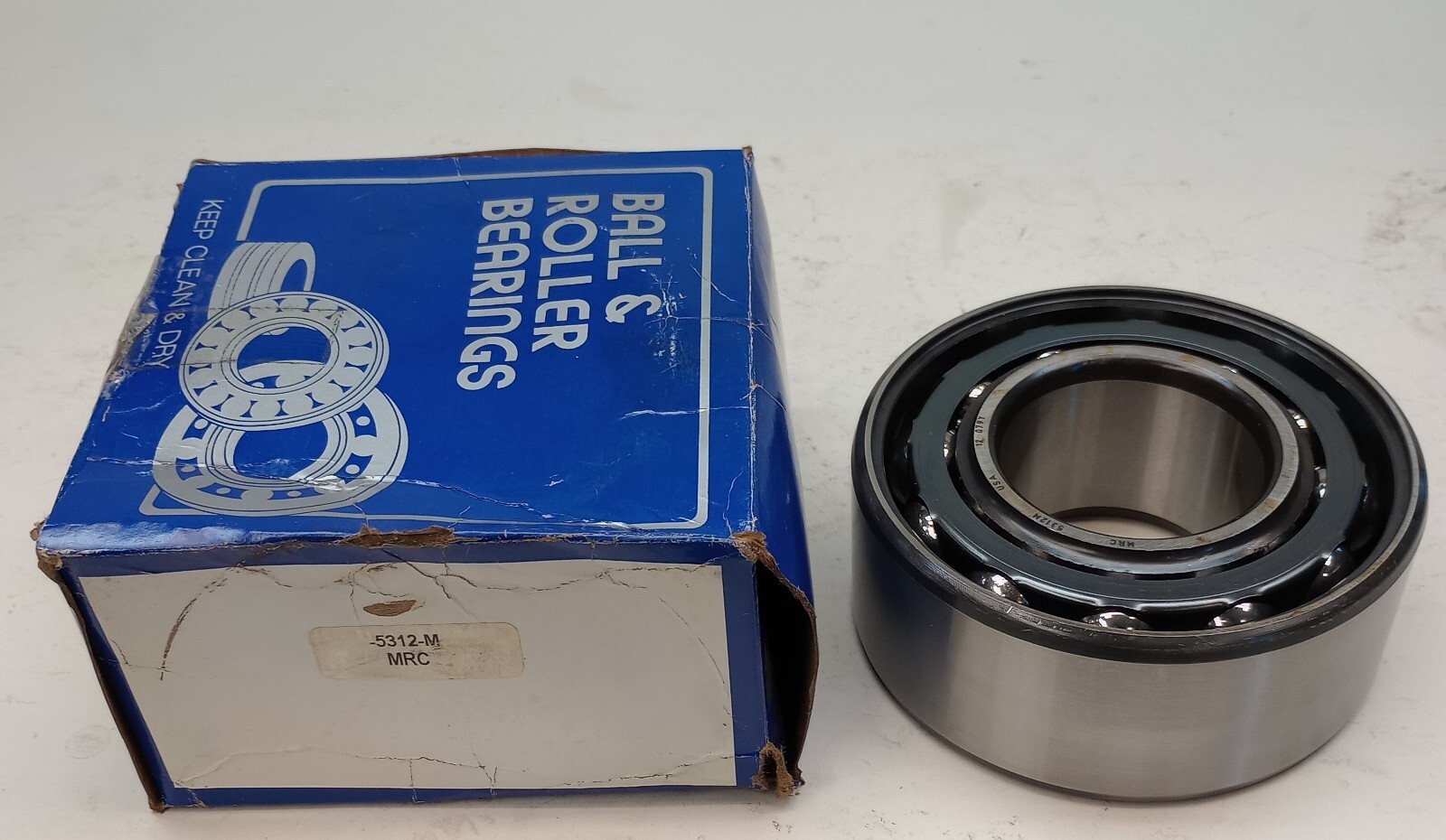 MRC 5312-M Angular Contact Bearing Double Row 60mm ID X 130mm OD X 54mm W