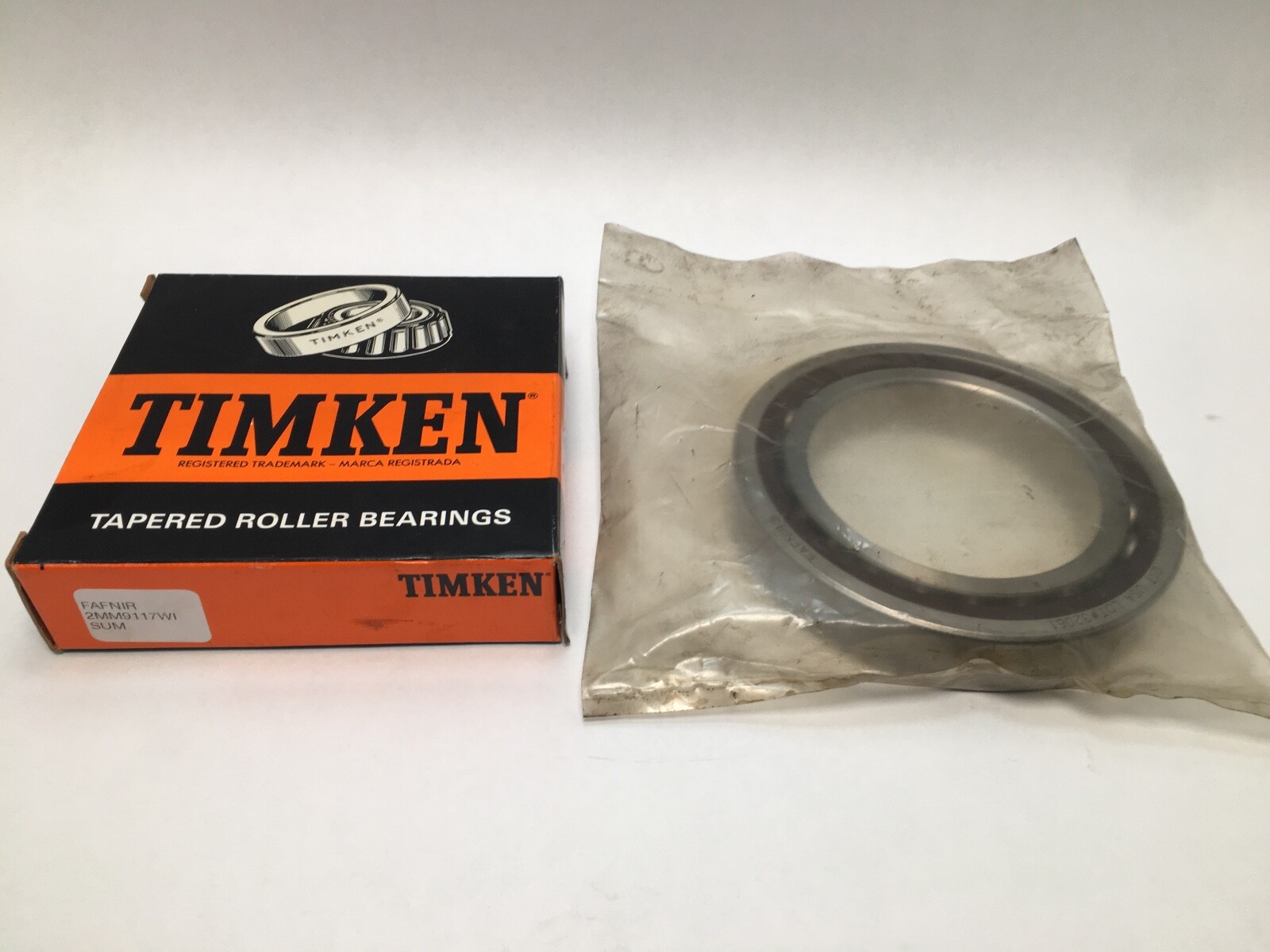 Fafnir 2MM9117WI-SUM Bearing 2MM-9117-WI-SUM 7017-C Timken 85x130x22 mm