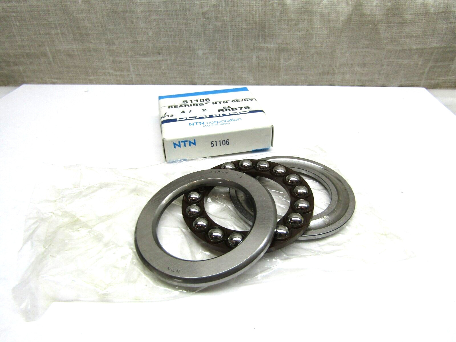 NTN 51106 30mm X 47mm X 11mm Ball Thrust Bearing