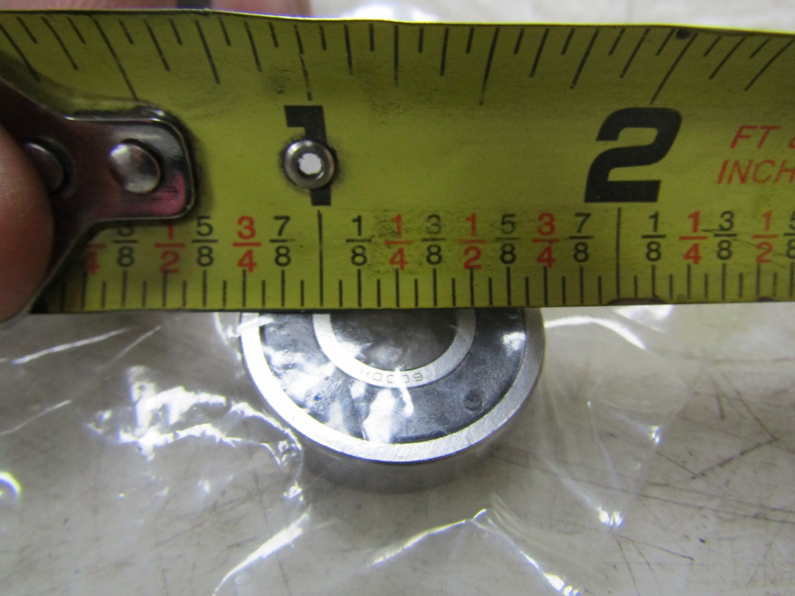 💥5) NEW 6000H SEALED RADIAL BALL BEARING 2″ OD x 1/2″ ID x 1/4″ W LOT OF 5