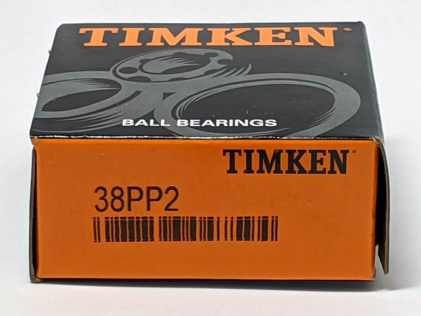 Timken 38PP2 Radial Deep Groove Ball Bearing 8mm ID 22mm OD