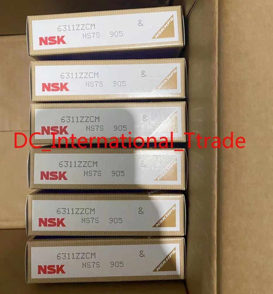 NEW NSK 6311ZZCM Deep Groove Ball Bearing 1PCS #NN