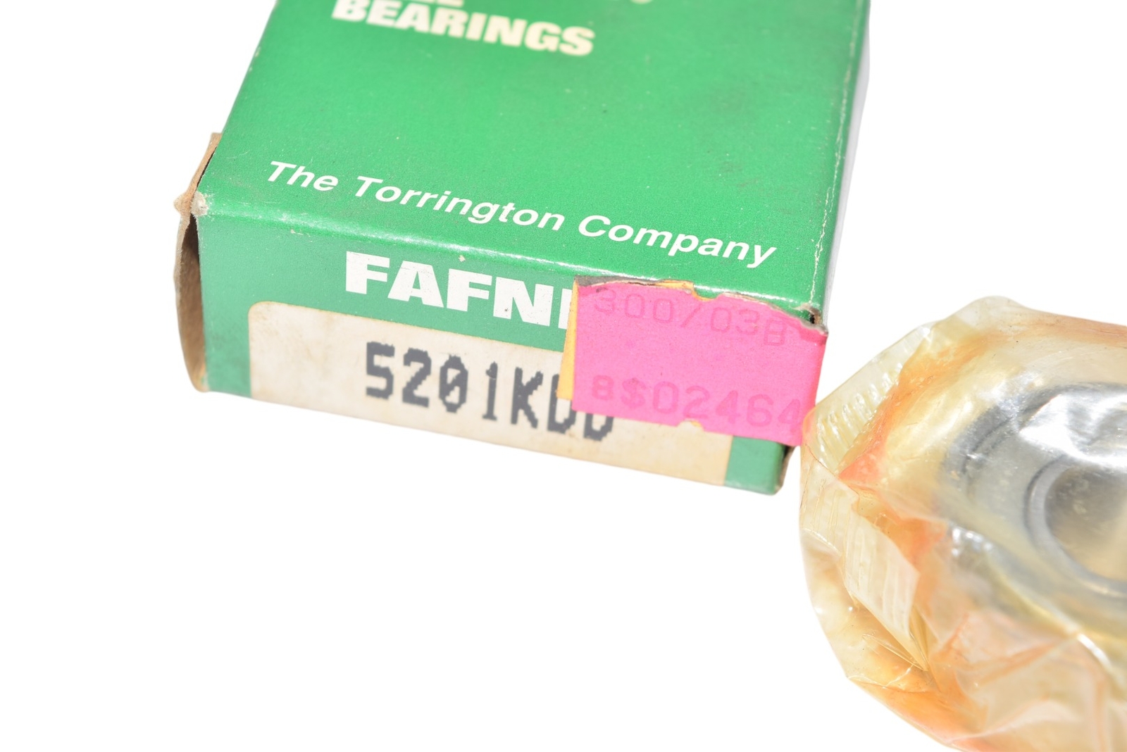 NEW Fafnir 5201KDD Angular Contact Bearing – 12 mm Bore, 32 mm OD, 0.6250 in Wid