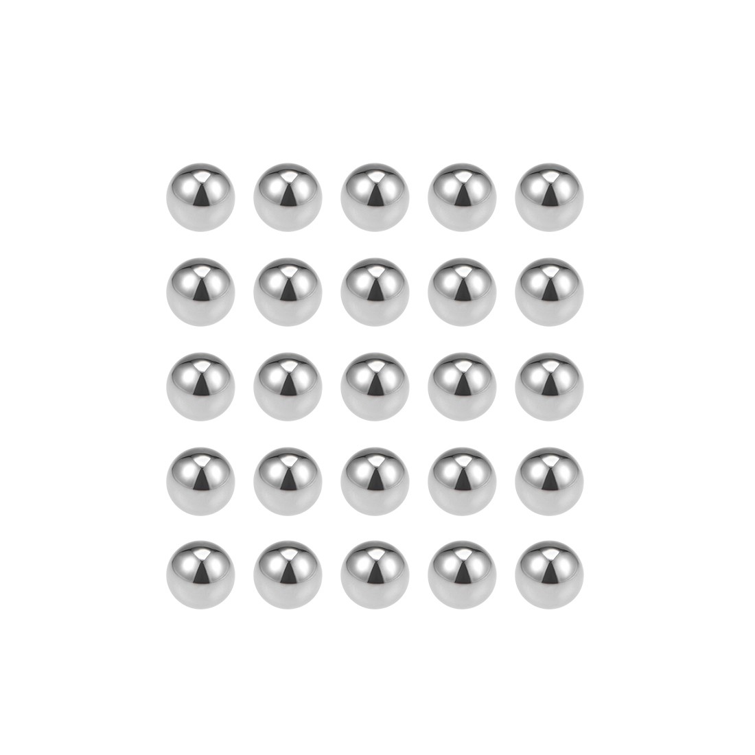 25pcs Precision Balls 5/16″ Solid Chrome Steel G10 for Bearing Keychain Wheel