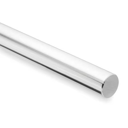 Thomson Qs 1 1/2 L 48 Linear Shaft, 1 1/2 In D, Carbon Steel