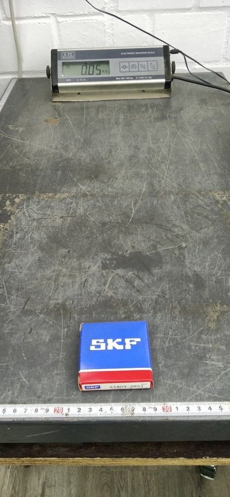 SKF 61809-2RS1 High Precision Deep Groove Ball Bearing with Seals 618092RS1